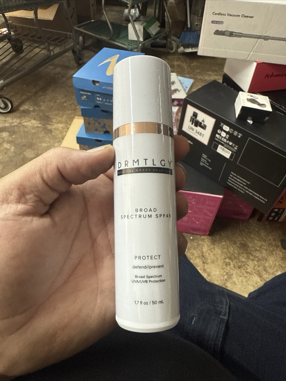 2 X DRMTLGY Broad Spectrum SPF 45 PROTECT – 1.7 fl oz – EXP 11/26