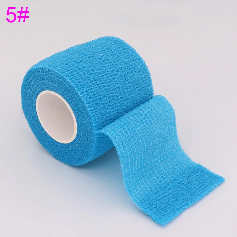 18 Colors Self Adhesive Elastic Sports Bandage Wrap Athletic Support Tape