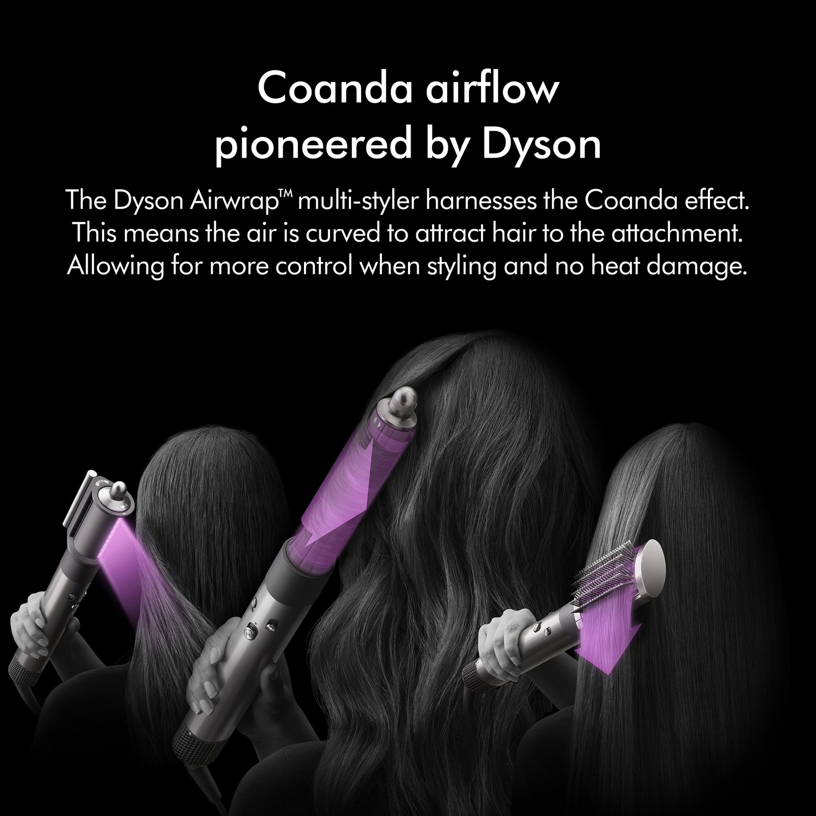 Dyson HS05 Airwrap Styler (Long) | Nickel/Copper l Refurbished