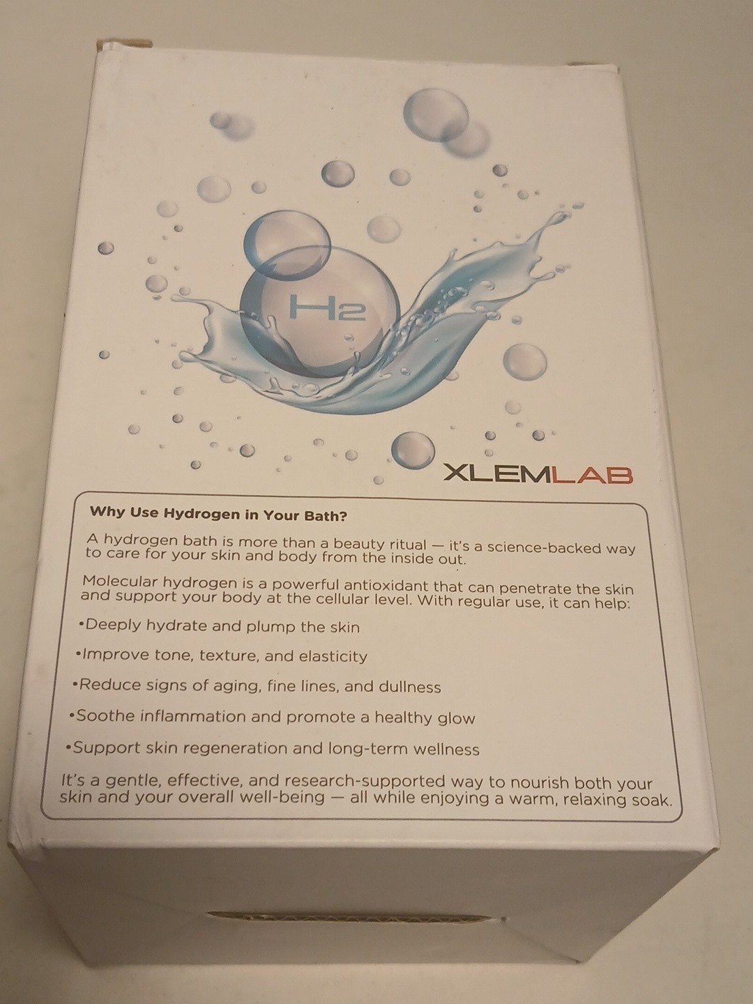 XLEMLAB 14 Days Reuseable Molecular Hydrogen Bath Bombs for Muscle Relief (14C