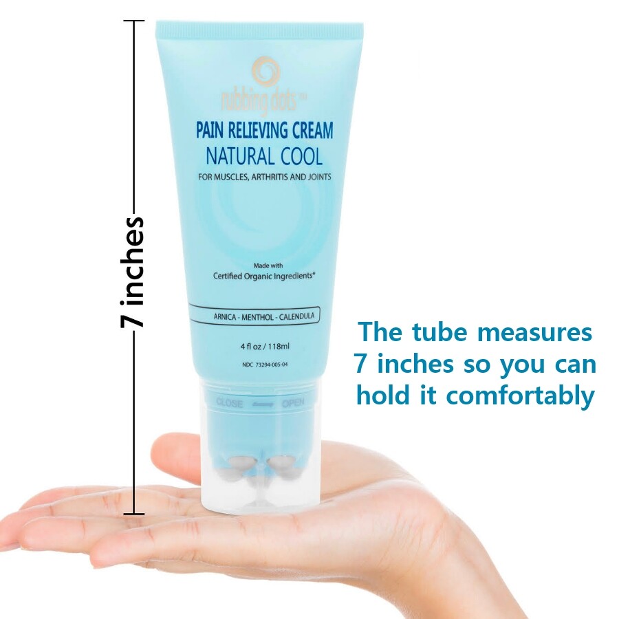 Rubbing Dots Muscle Pain Relief Cream, Arthritis, Tennis Elbow, Plantar Fascitis