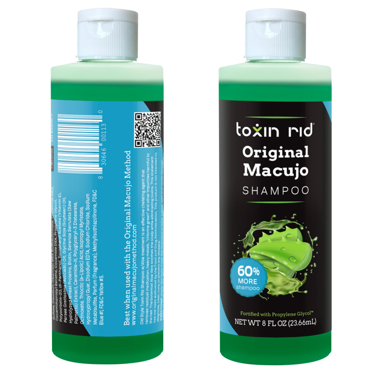 Toxin Rid – Original Macujo Shampoo – From Manufacturer Detox Hair Follicle