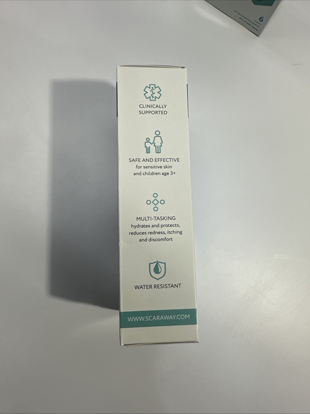 Lot of 3 ScarAway Medical-Grade Clear Silicone Scar Sheets 6 Sheets Each NEW
