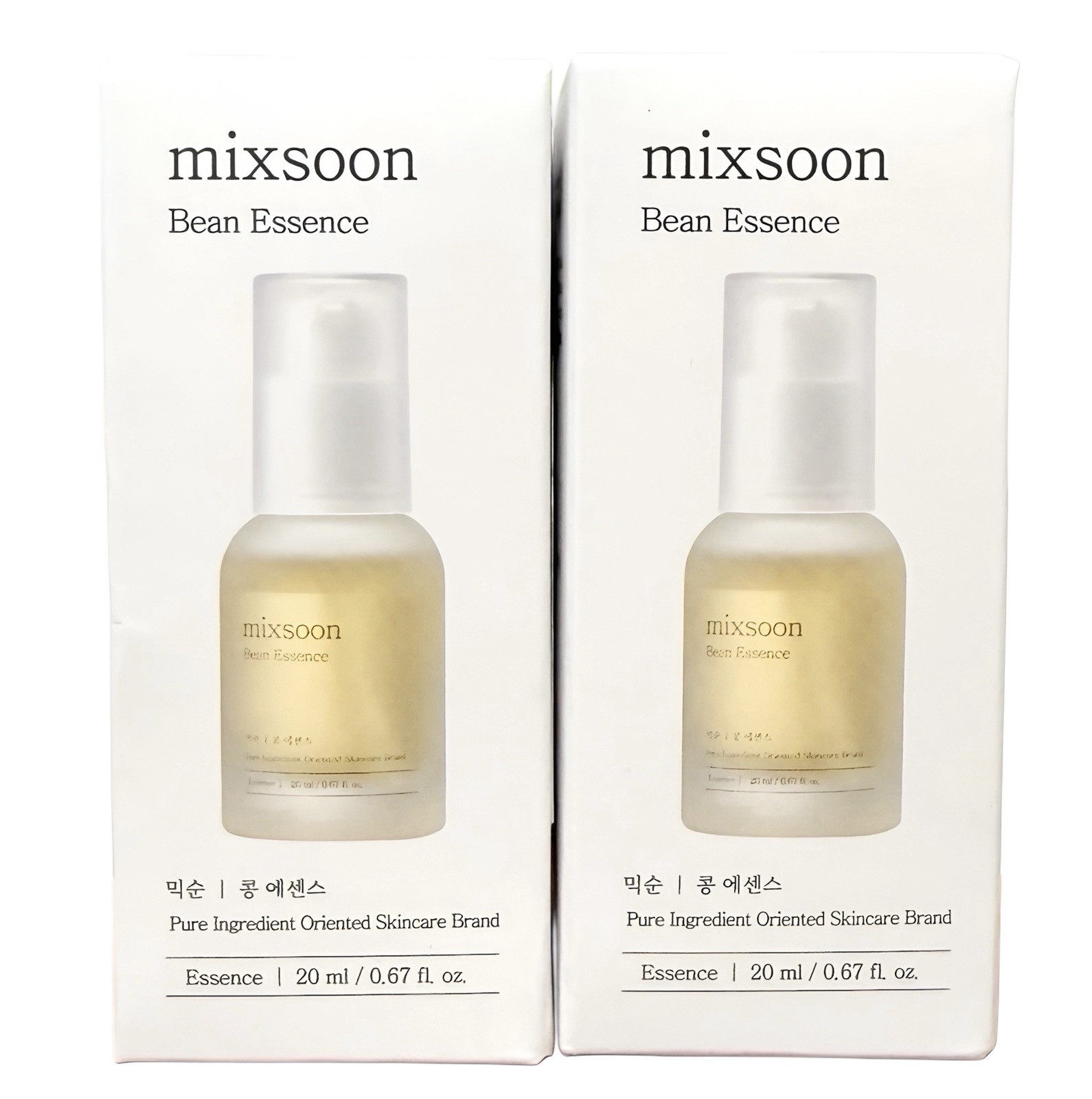 MIXSOON Bean Essence K-Beauty Travel Size 20 ml/0.67 oz Each x2 – SEALED