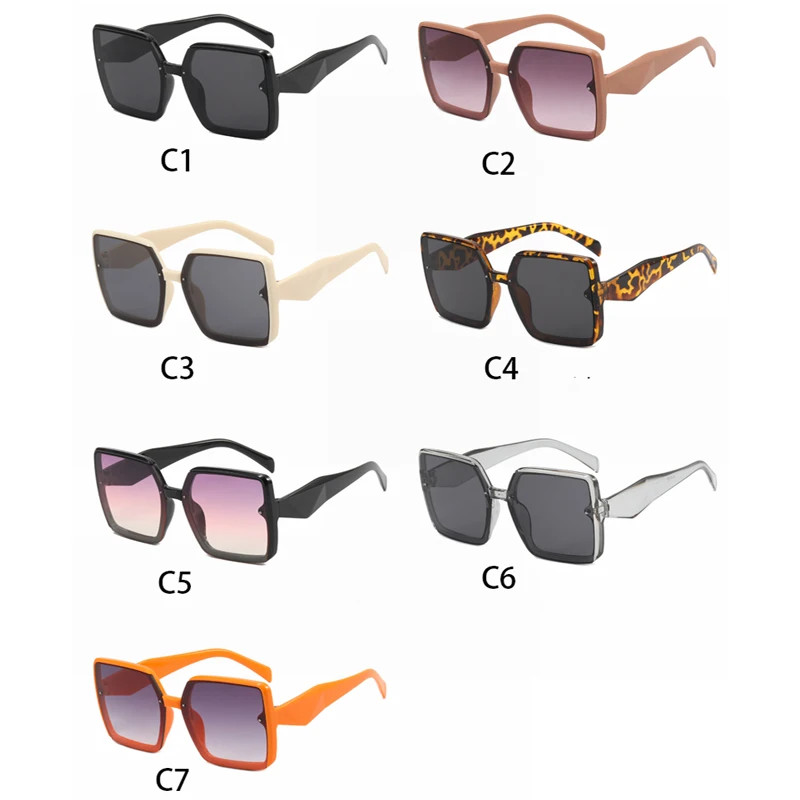 Large Square Frame Sunglasses Europe and the United States Fashion Trend Persona
