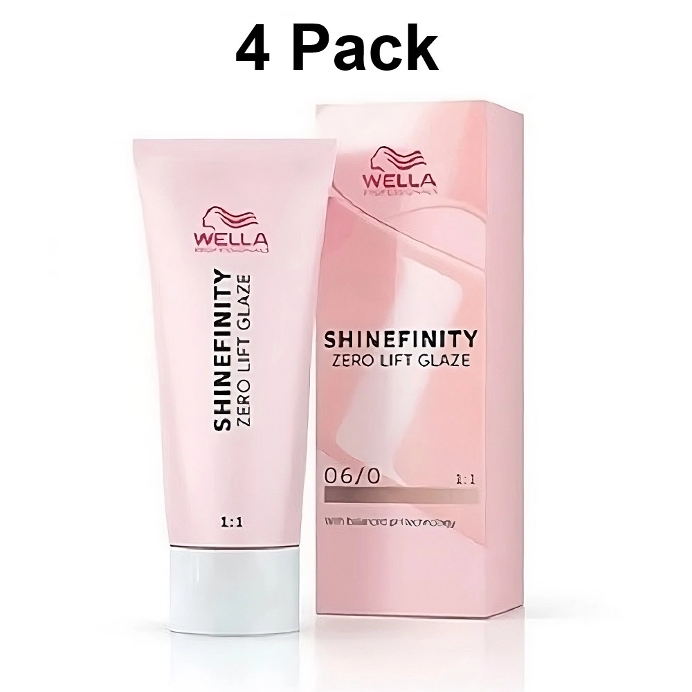 4 Pack Wella Shinefinity Demi-Permanent Hair Color 2 oz – Pick Color