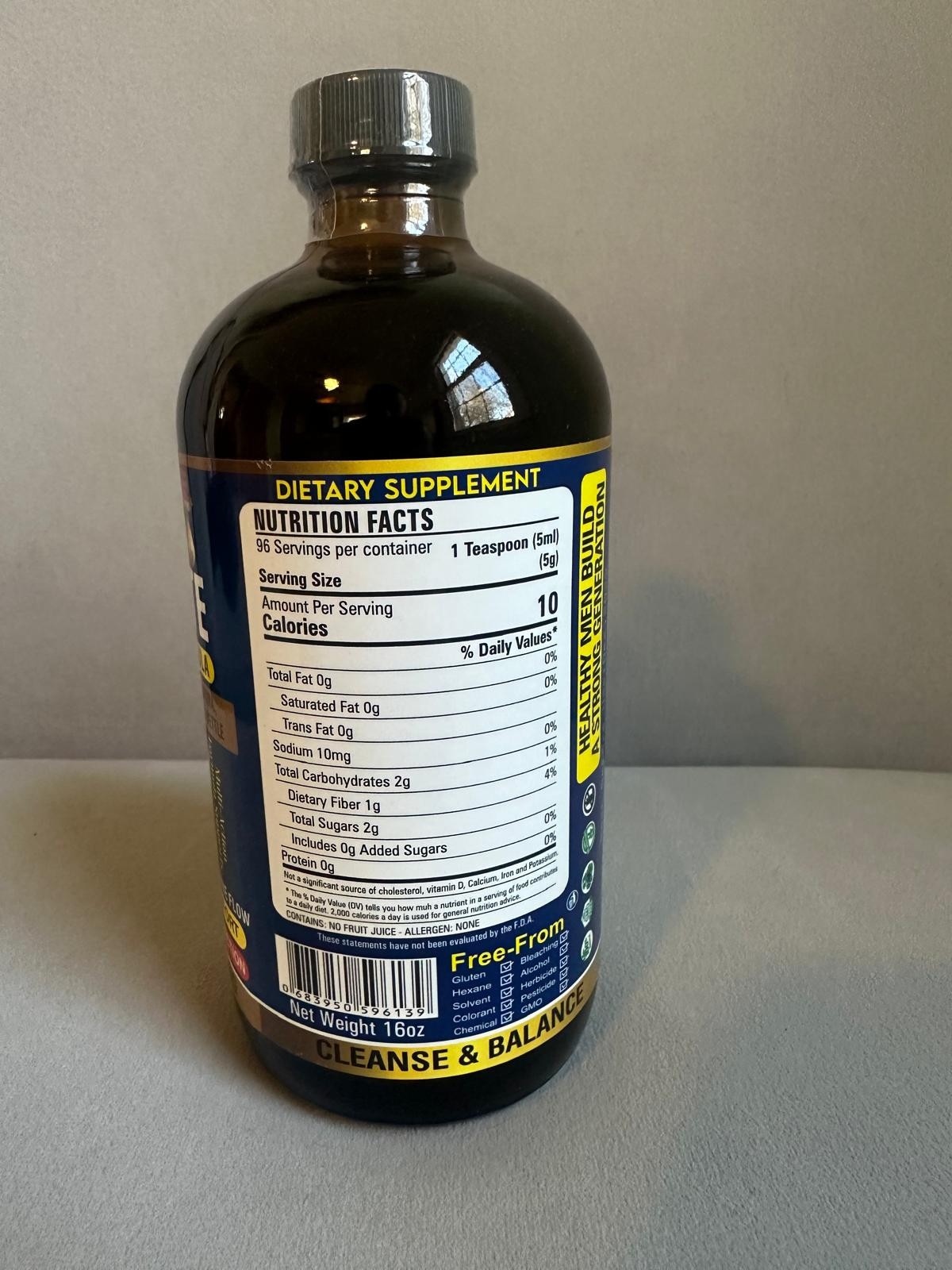 AL Riyan Complete Prostate Support Herbal Liquid Supplement 100% Organic