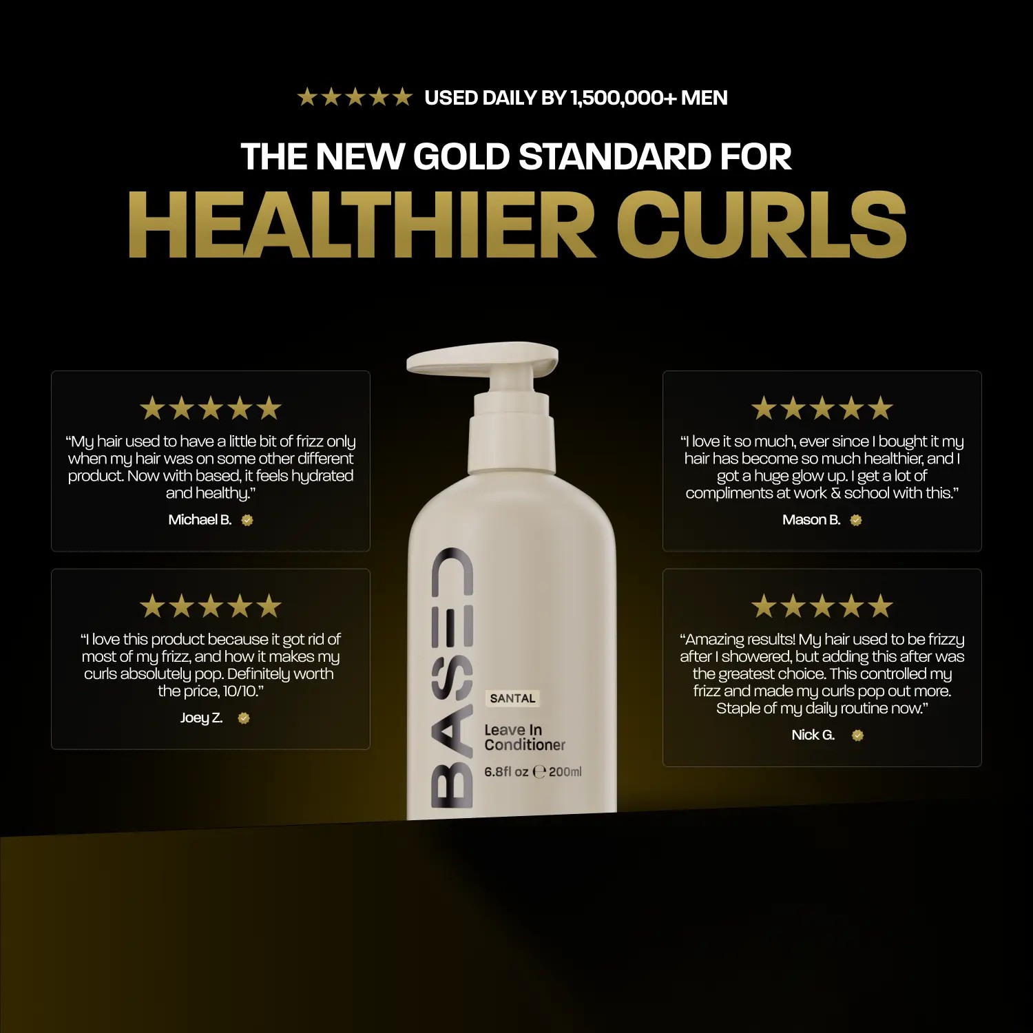 BASED Leave-in Conditioner – Instant Hydration & Anti-Frizz for All Hair Types