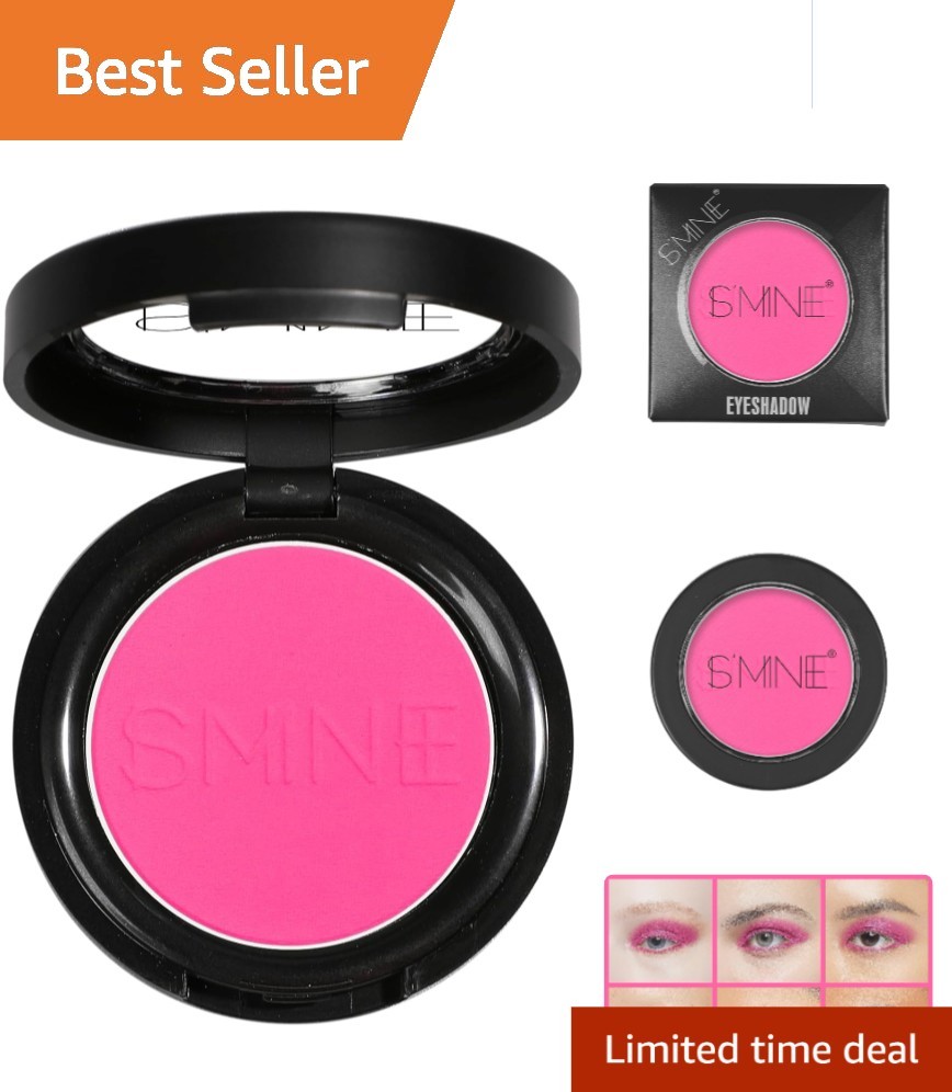 All-Natural High Pigment Matte Eyeshadow – Intense Color in a Compact Palette