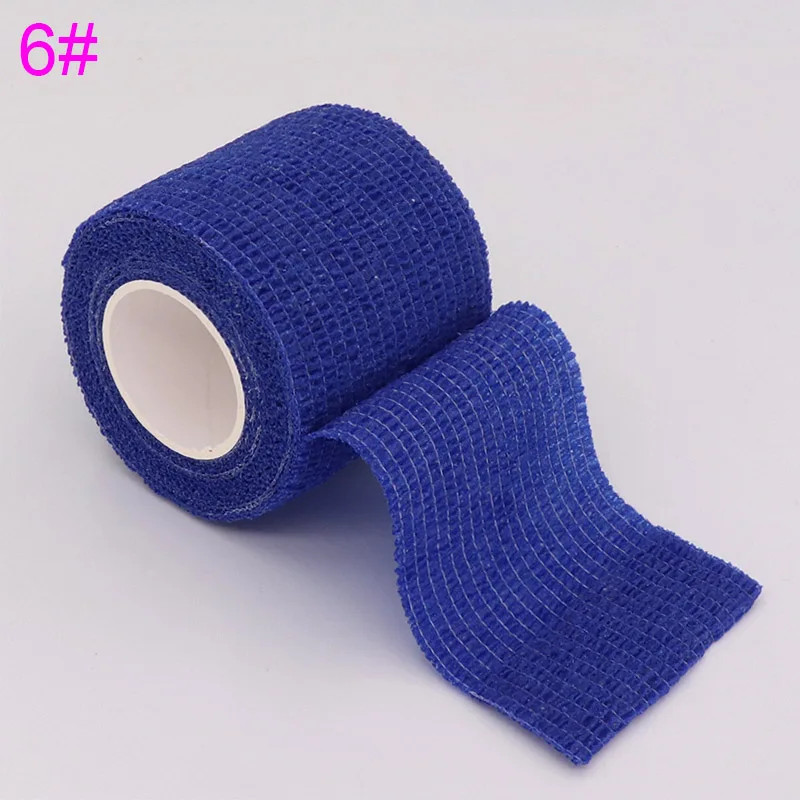 18 Colors Self Adhesive Elastic Sports Bandage Wrap Athletic Support Tape