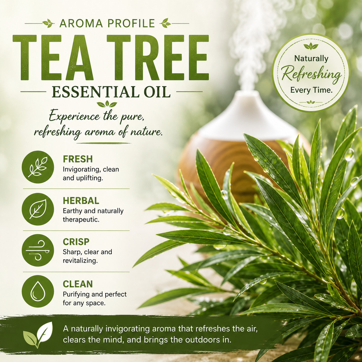 Tea Tree Essential Oil 100% Pure Many Sizes Free Shipping – GreenHealth