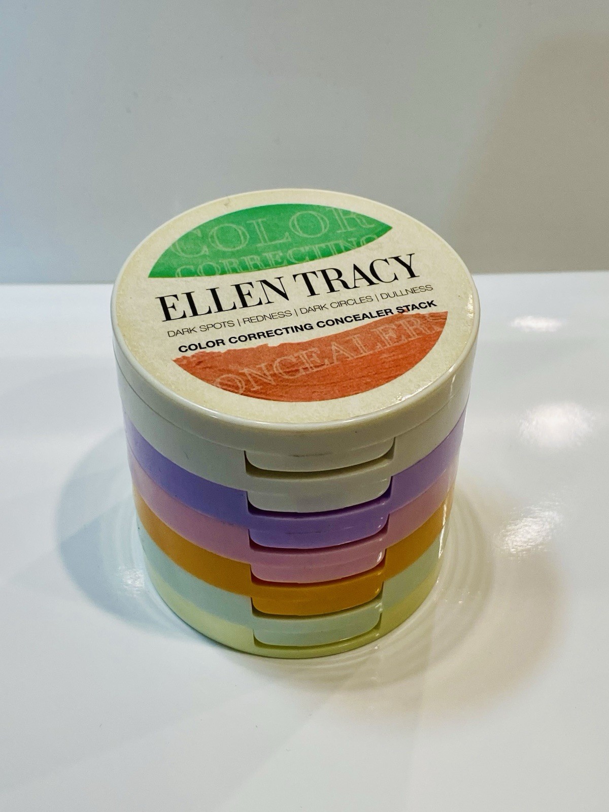 NEW RARE SOLD OUT ELLEN TRACY COLOR CORRECTING CONCEALER STACK 1.14 OZ
