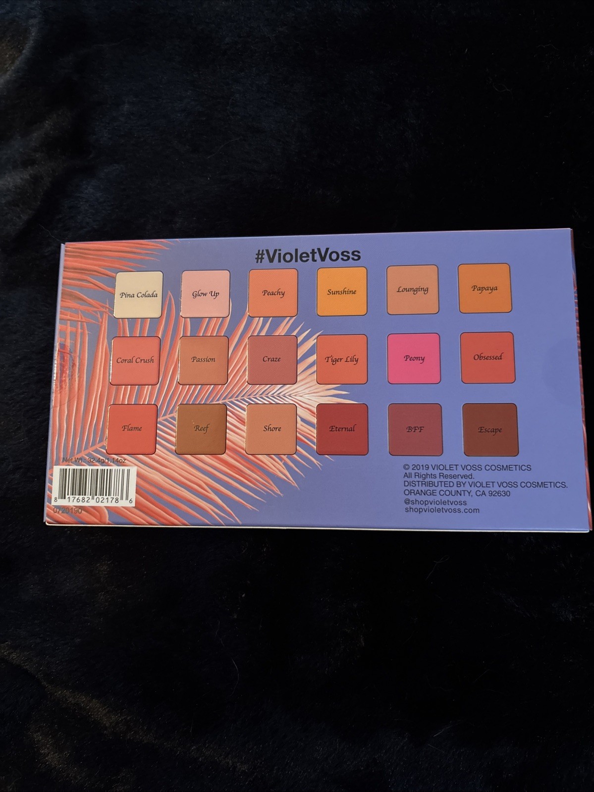 Violet Voss Coral Crush Palette New In Box 1.14oz