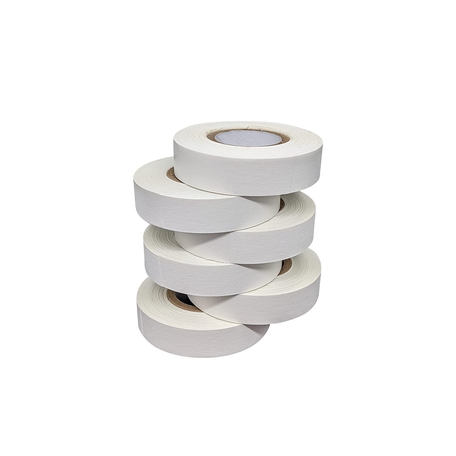 6-Rolls 1/2″ USA Made Lab Labeling Tape 500″ Length 1″ Core White Color