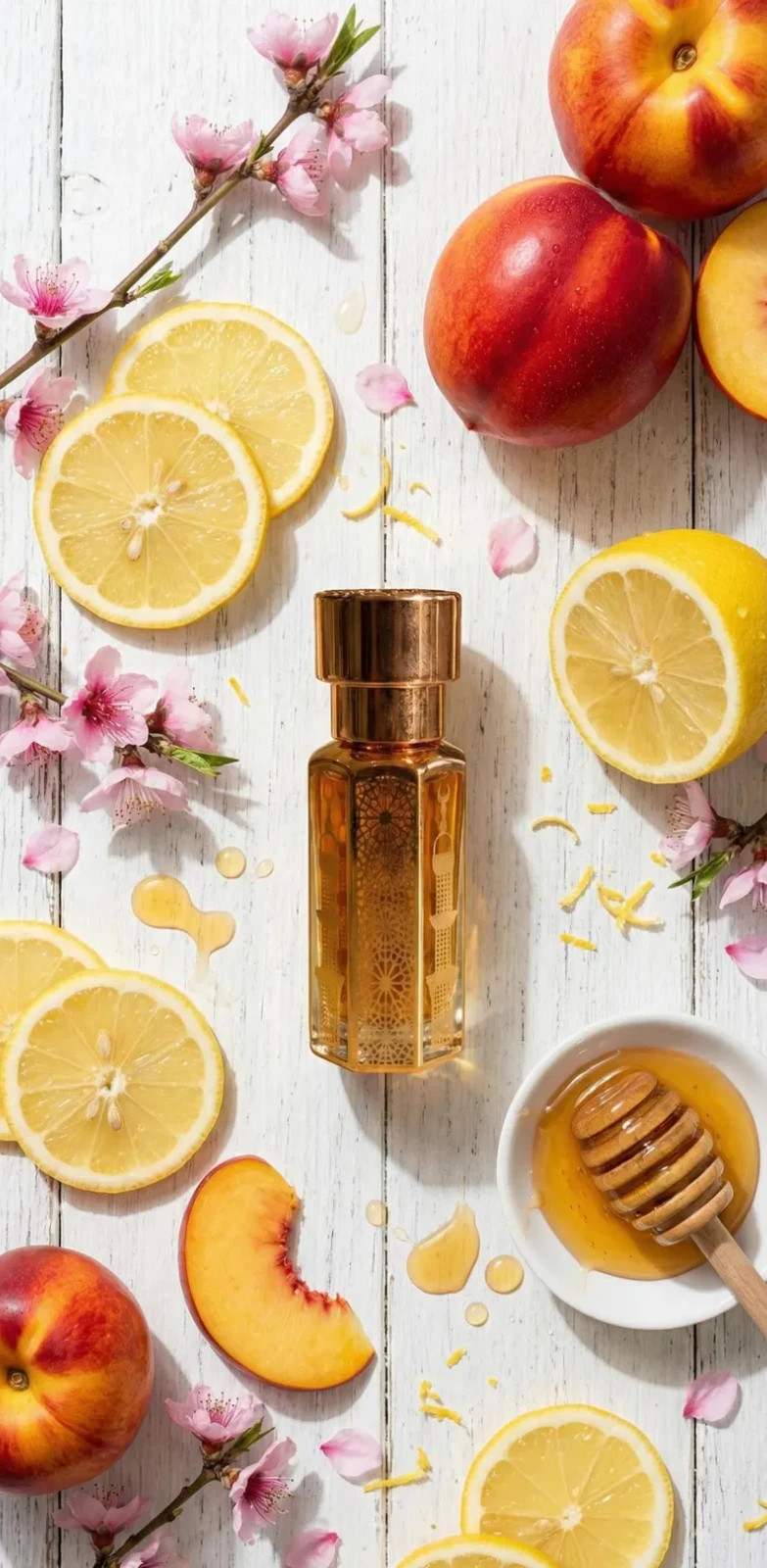 Citrus Miel Honey Perfume Oil Alcohol Free Attar Fresh Sweet Fragrance 100ml