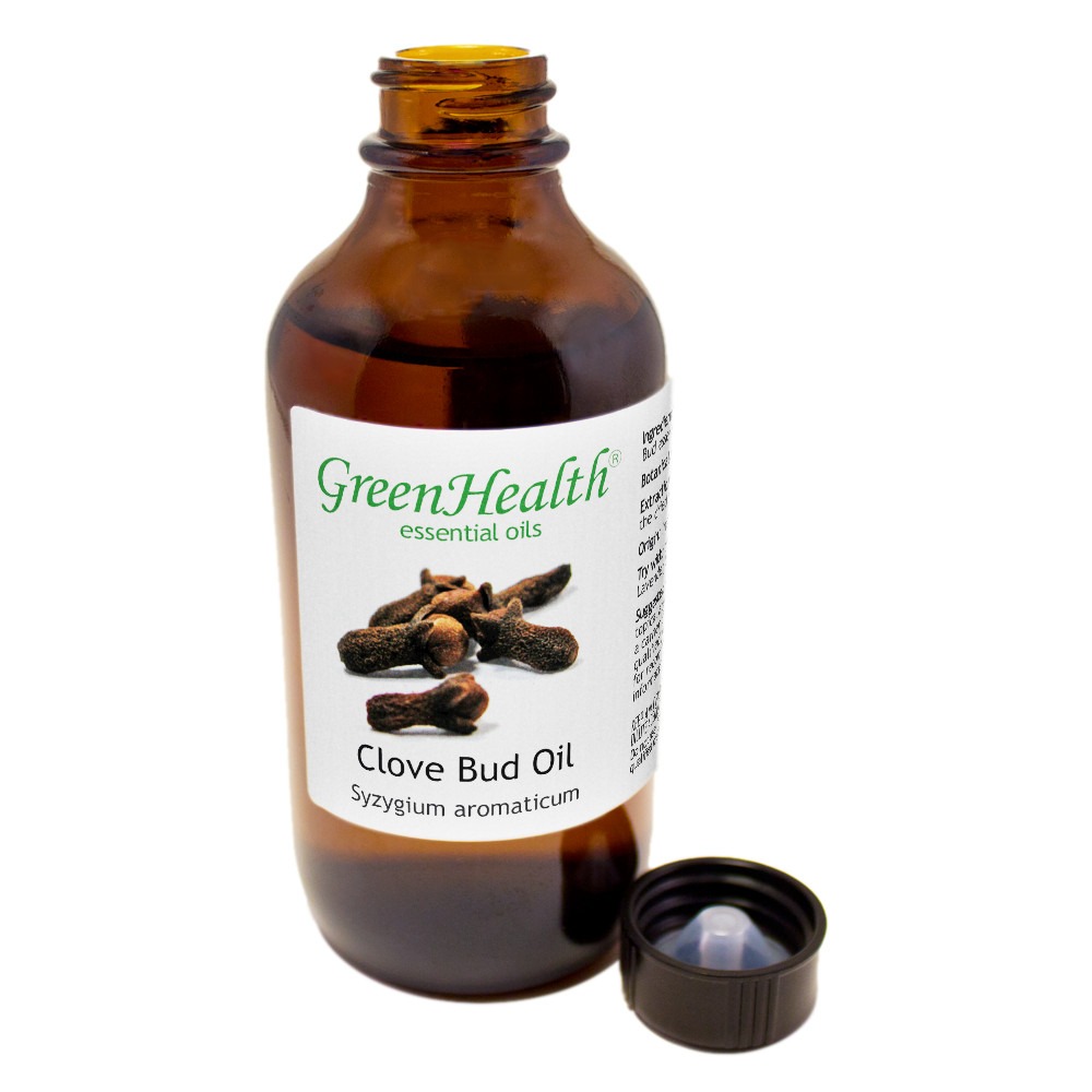 4 fl oz Clove Bud Essential Oil (100% Pure & Natural) – GreenHealth