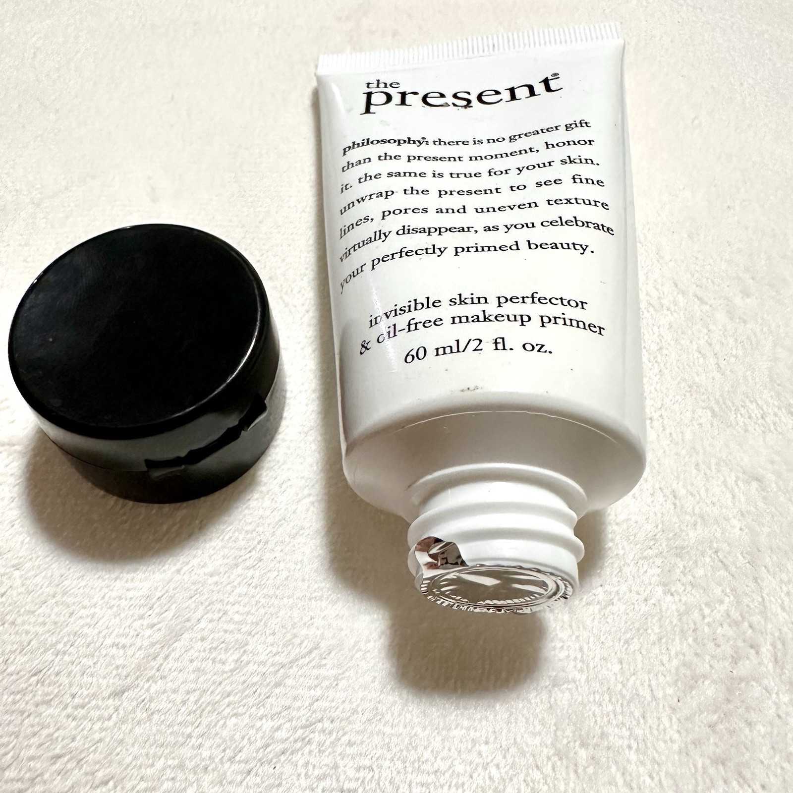 Philosophy The Present Invisible Skin Perfector Oil Free Makeup Primer 2oz New