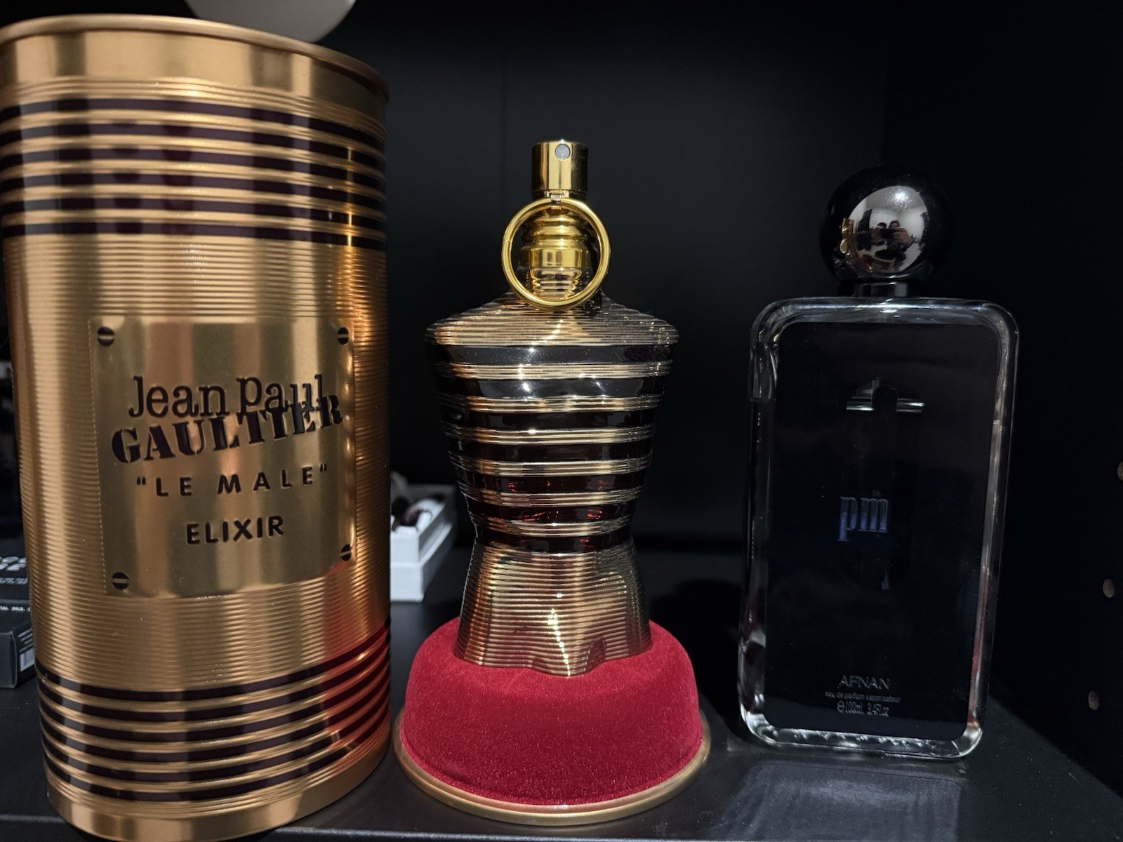 Jean Paul Gaultier Le Male Elixir, 4.2 fl oz + Afnan 9PM 3.4 fl oz
