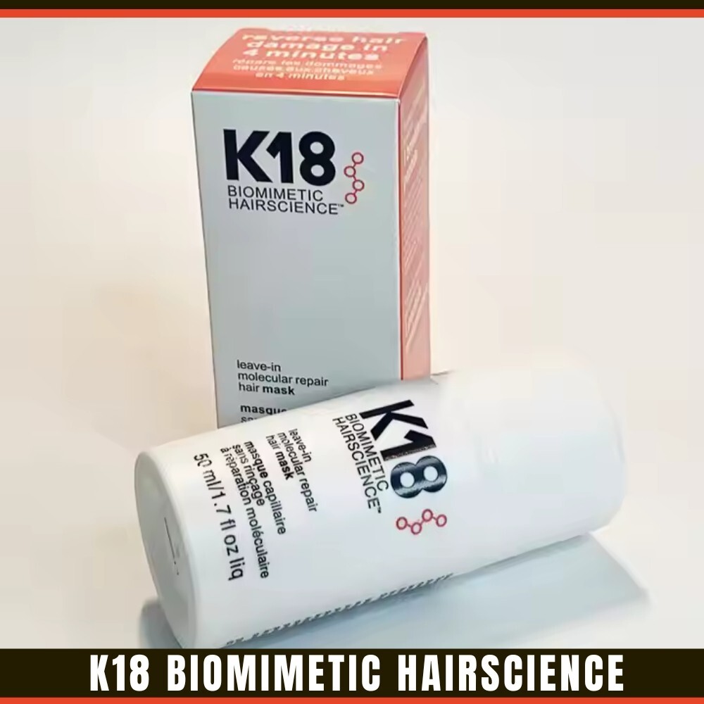 K18 Hair Mask Leave In Molecular Repair Biomimetic Hairscience 50ml 1.7oz