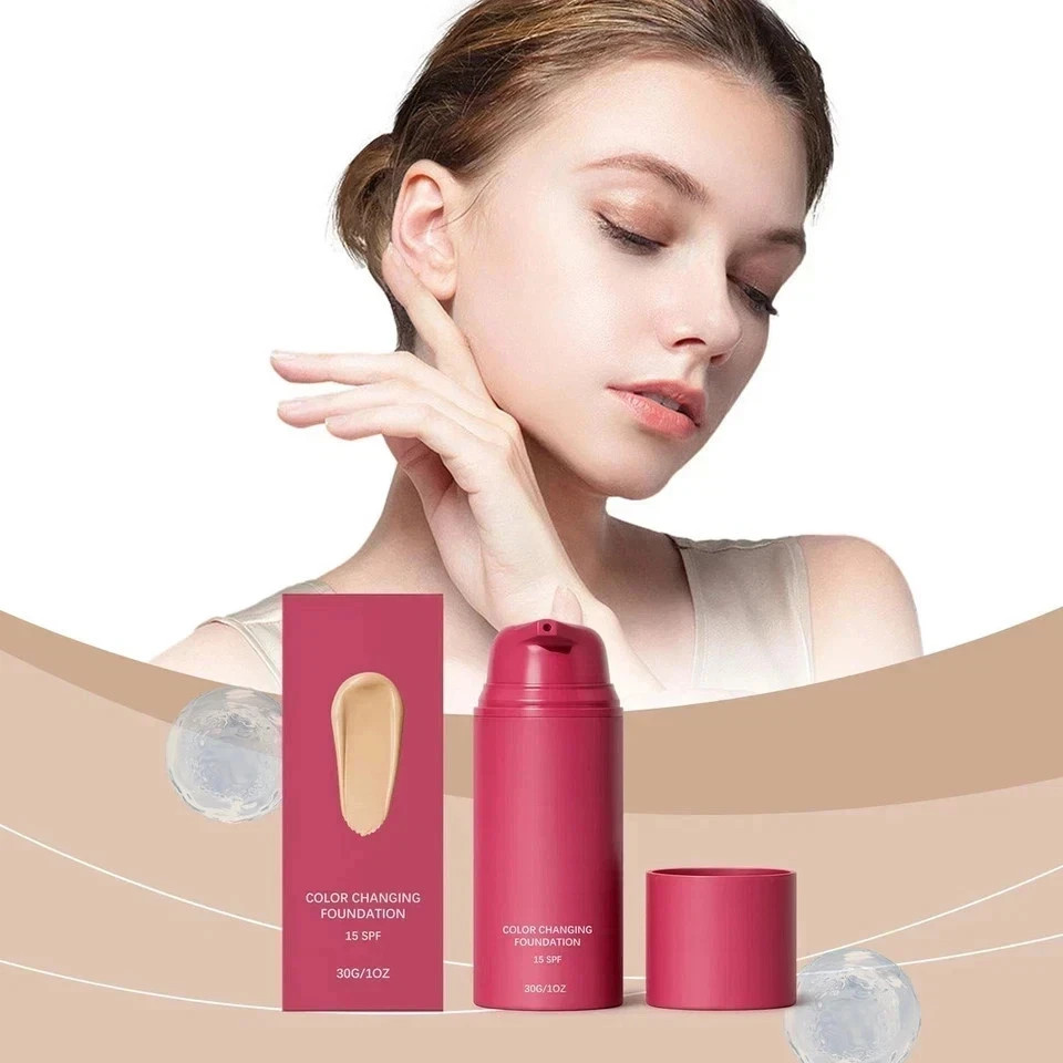 Smooche Foundation Korean, Smooche Color Changing Foundation, For All Skin Types