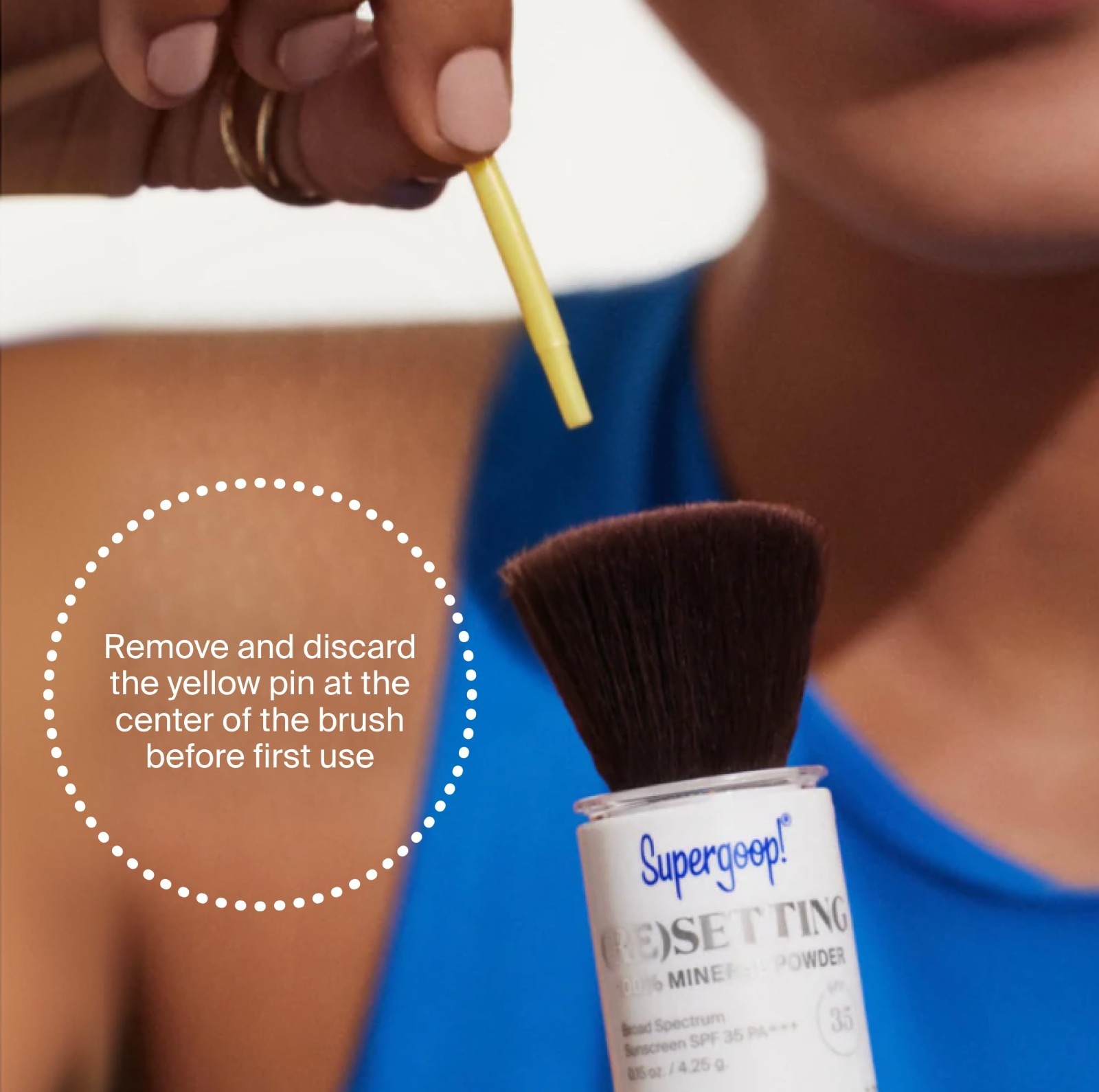 Matte Finish Face Powder SPF 35 – Broad Spectrum Mineral Sunscreen, Shine Contro