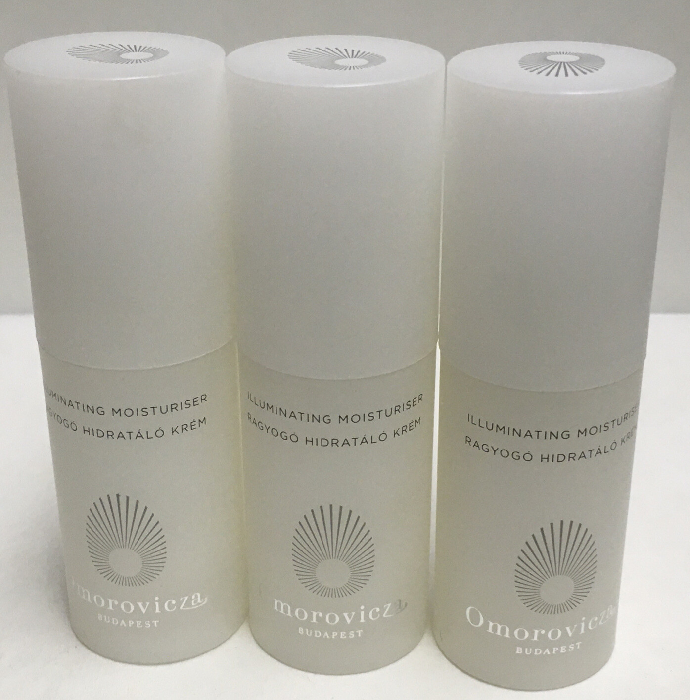 Pack of 3 Omorovicza Illuminating moisturizer 0.67 fl oz each new without box