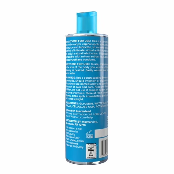 Equate Jelly Personal Lubricant, 8 Fl Oz