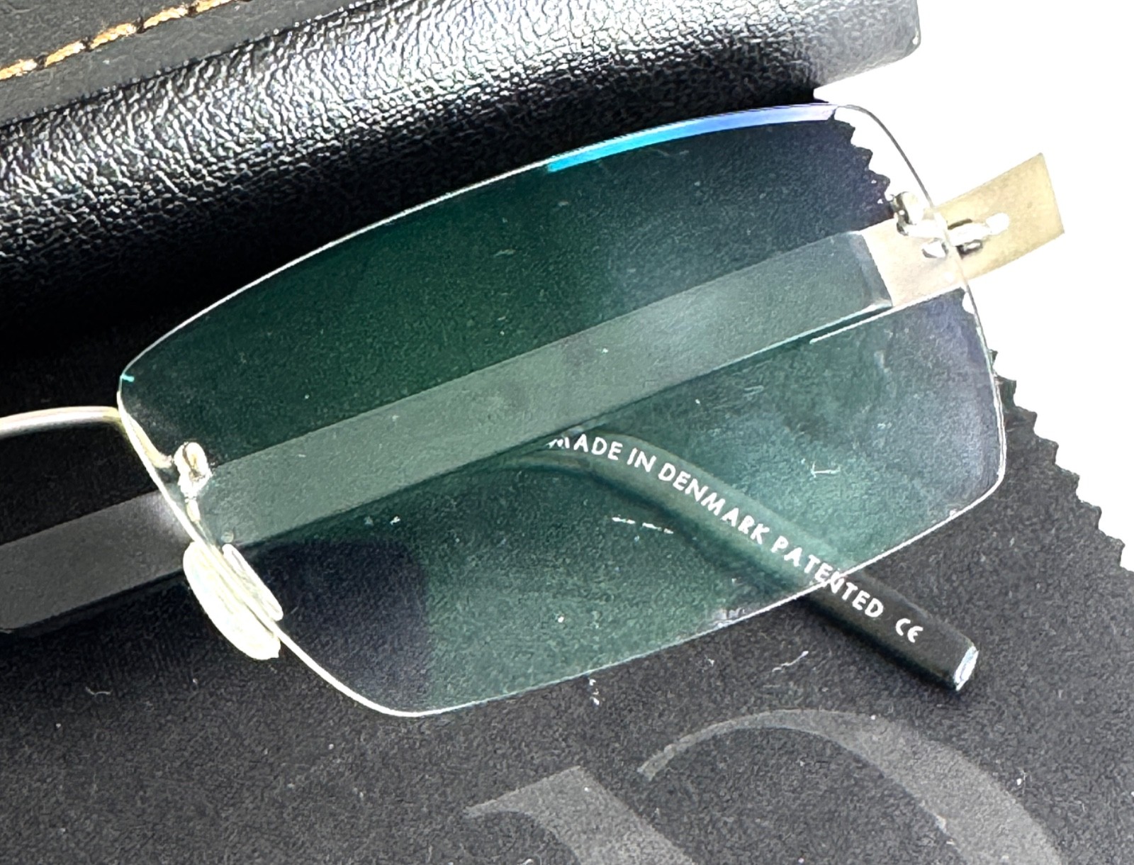 LINDBERG SPIRIT 2083 032/B1E8 T507 K24M/10 Grey Black Eyeglasses 53-17-135 B:31