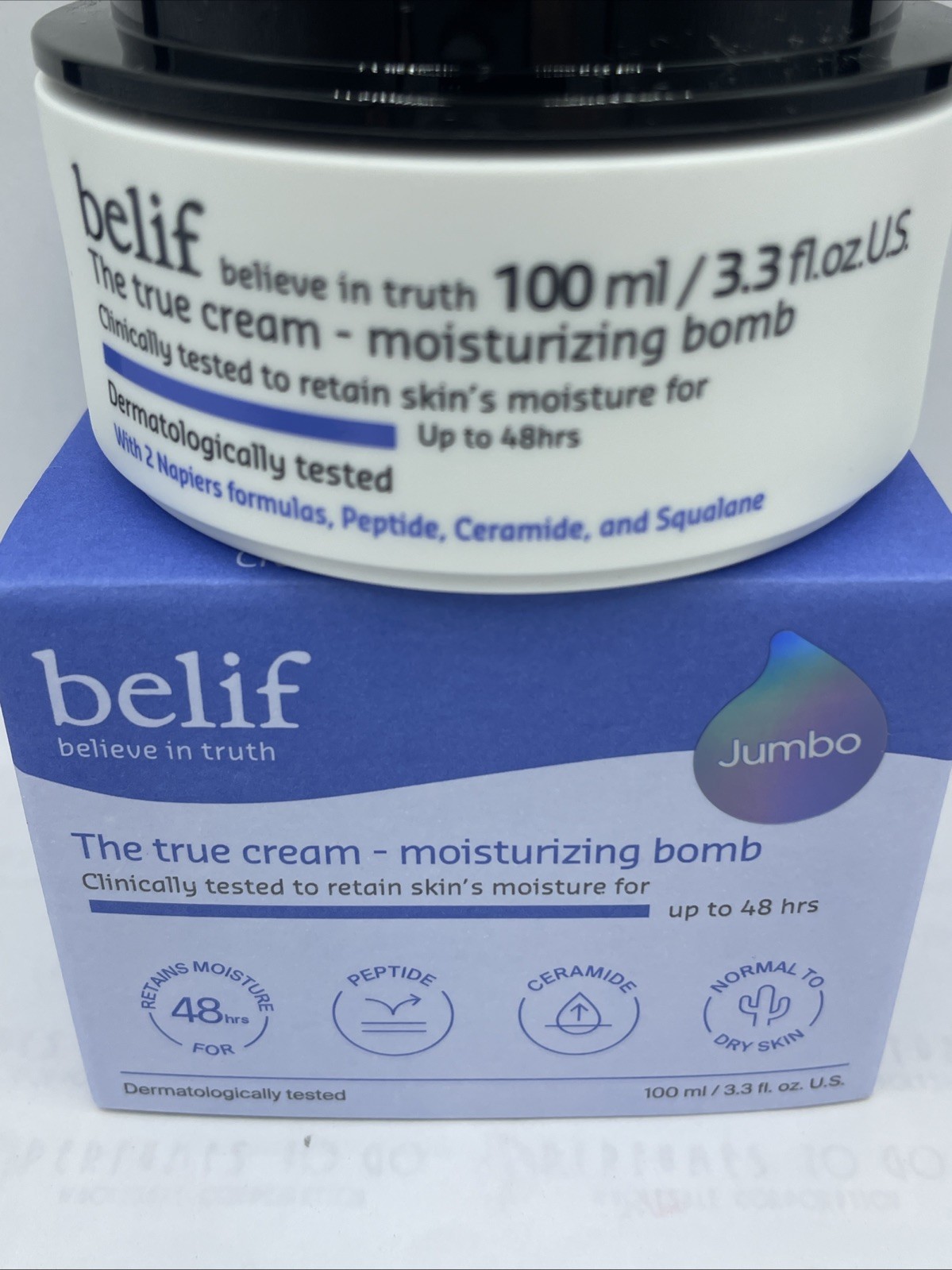 Moisturizing Bomb – Daily Ceramide Moisturizer with Peptide Ceramide & Squalane