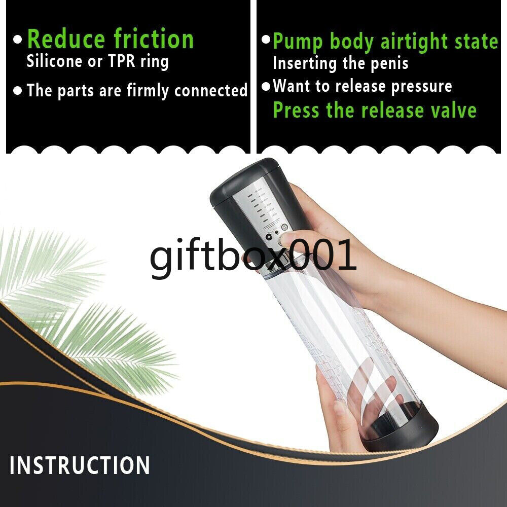 Penis Vacuum Pump Penis Erectile Enlargement Enhancer Male Girth Length for Male