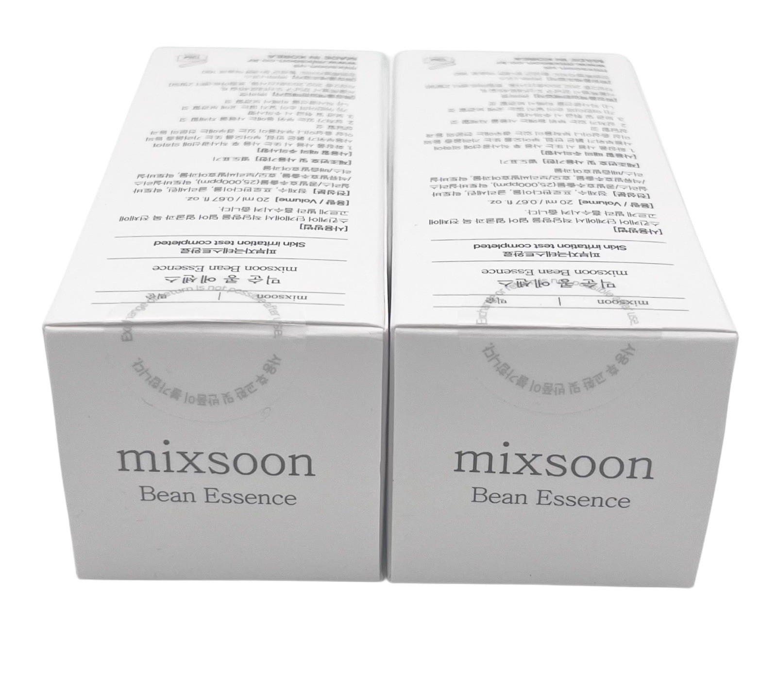 MIXSOON Bean Essence K-Beauty Travel Size 20 ml/0.67 oz Each x2 – SEALED