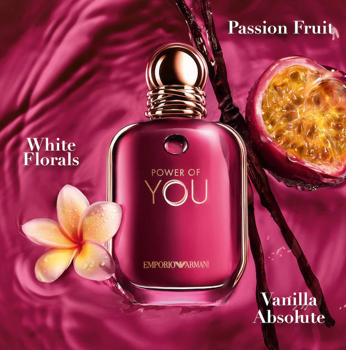 Armani Authentic Eau de Parfum Travel Spray with Passion Fruit,0.33 fl. Oz/10 ml