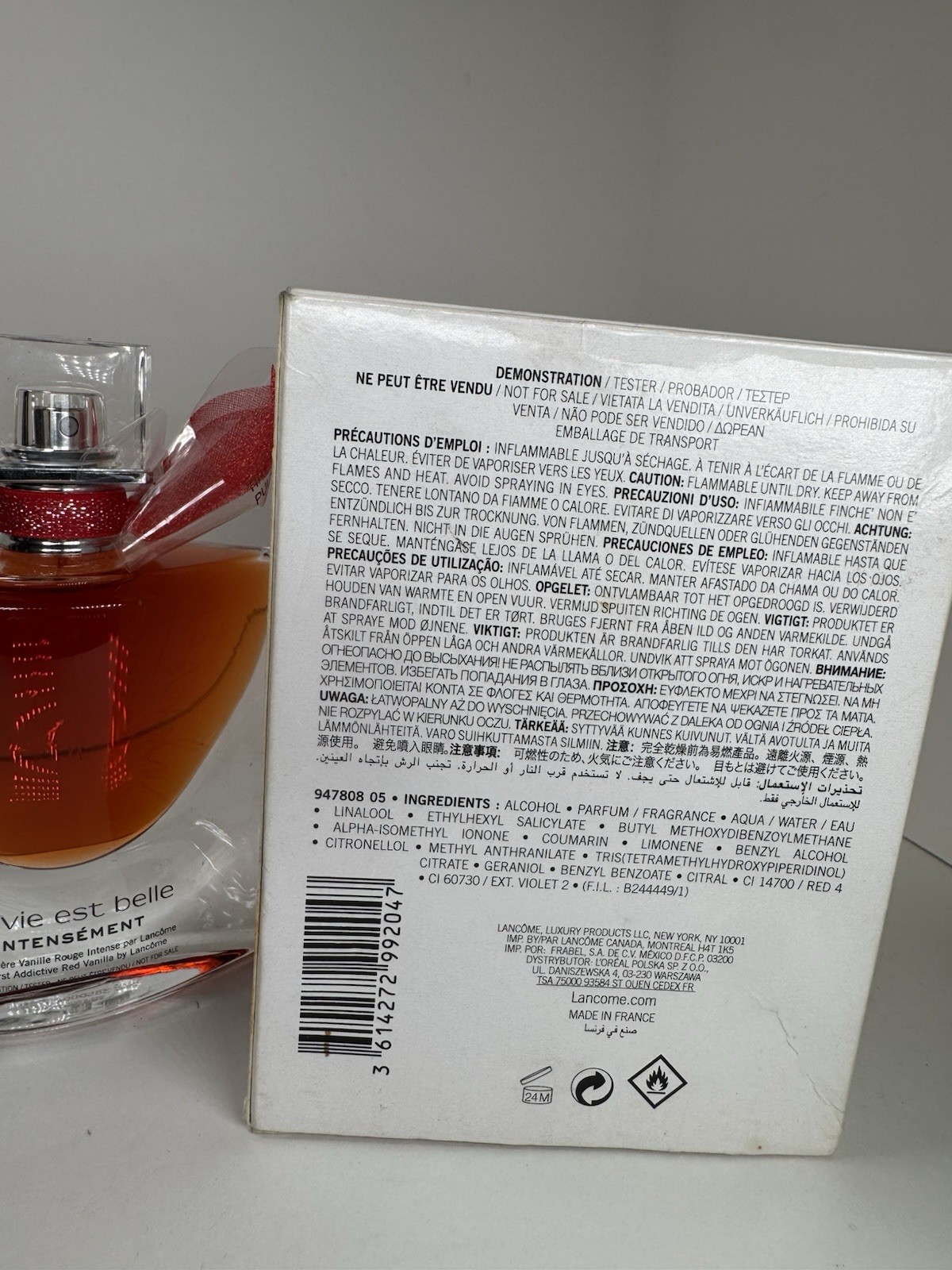 Lancôme La Vie Est Belle Intensément Eau de Parfum 1.7 Fl OZ / 50 mL New