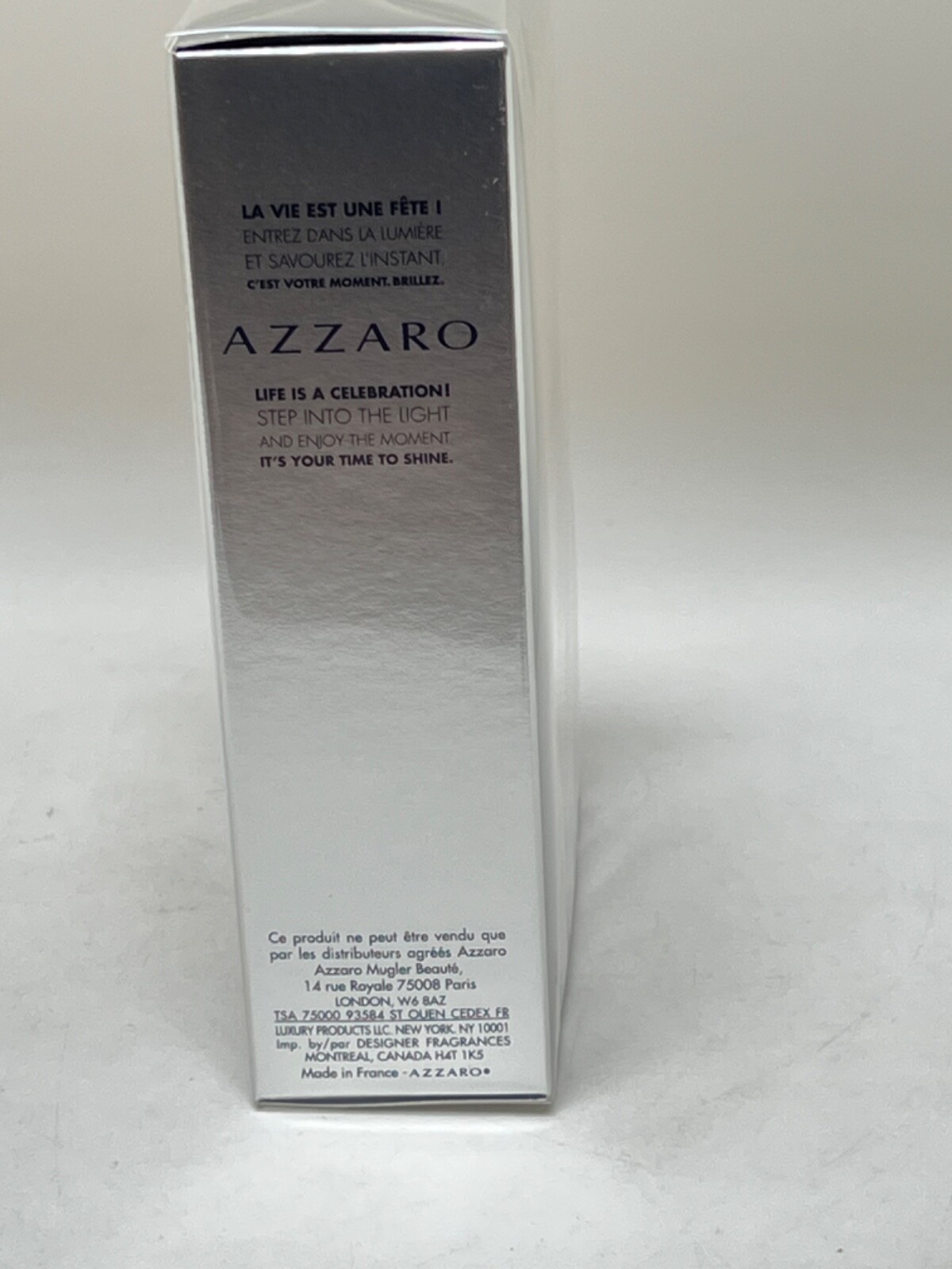CHROME * Azzaro * Cologne for Men * 6.7 / 6.8 oz * BRAND NEW IN BOX SEALED