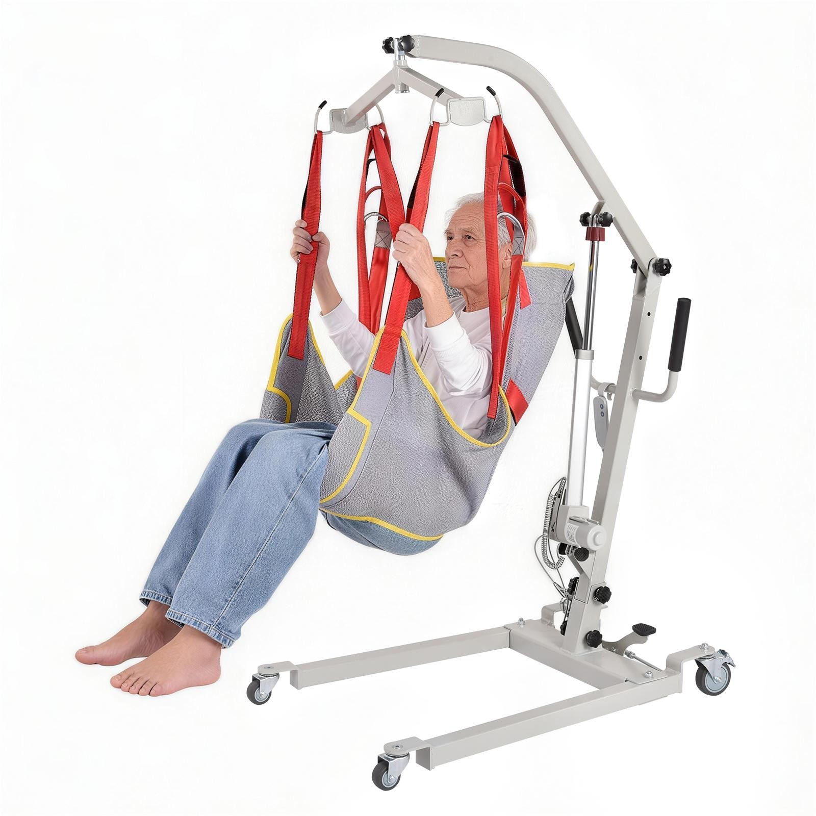 Upgrade Foldable Electric Patient Lift, Medical Transfer, 510LBS
