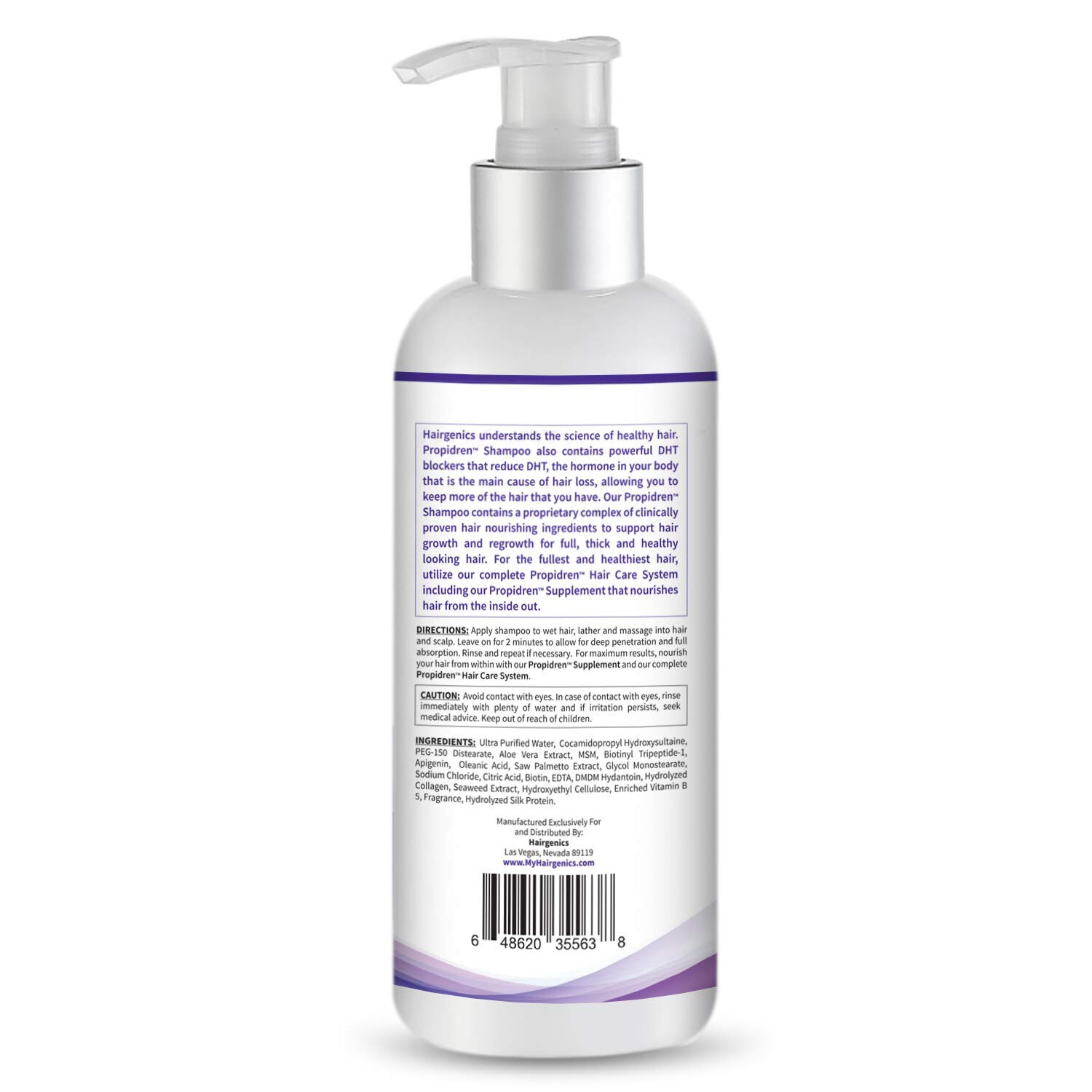 Hairgenics Propidren Hair Growth Shampoo for Thinning and Balding Hair