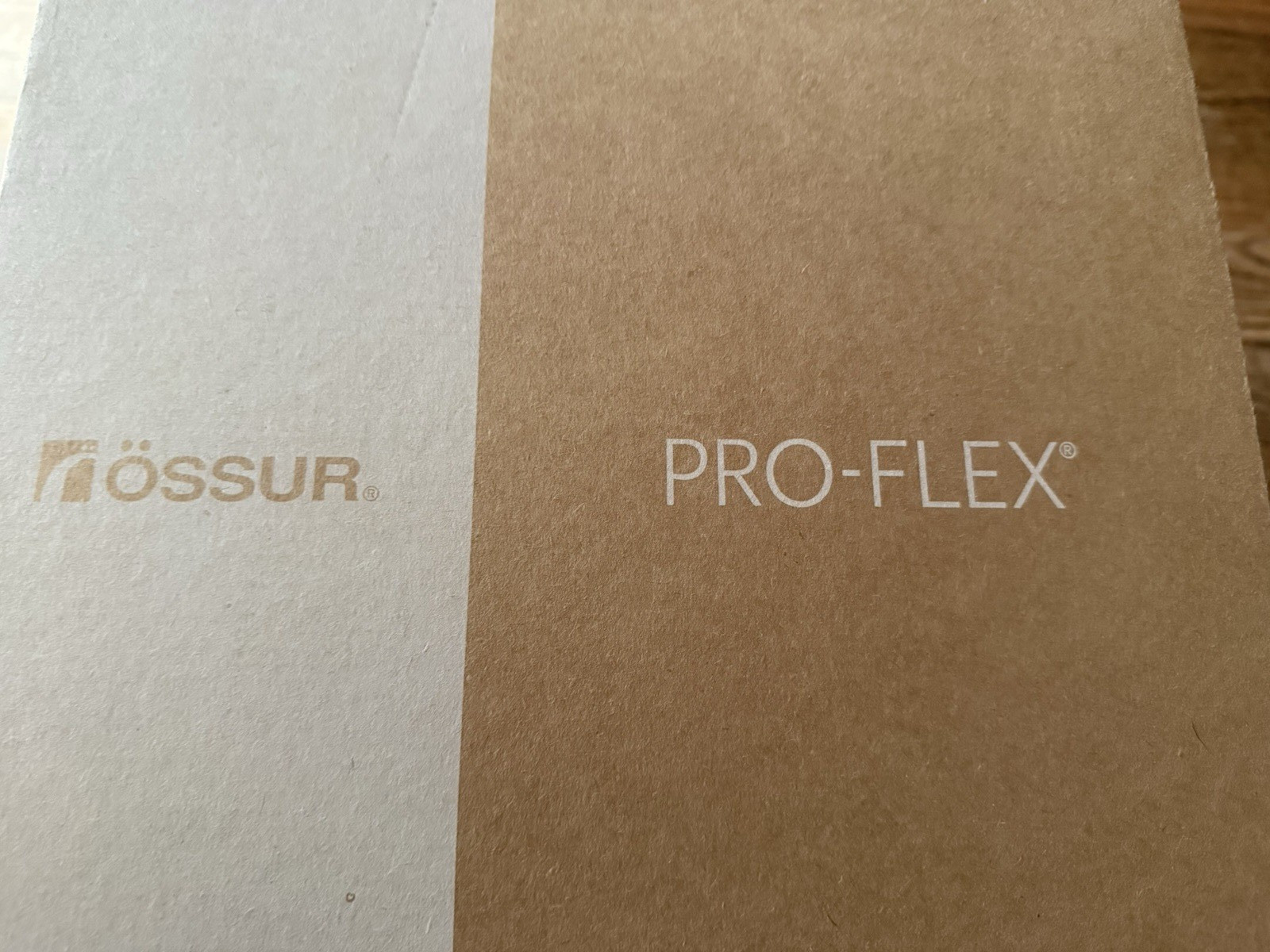 Össur Pro-Flex ST Foot Orthosis Prosthesis 27L Left Beige/Black PST0627L CAT 6