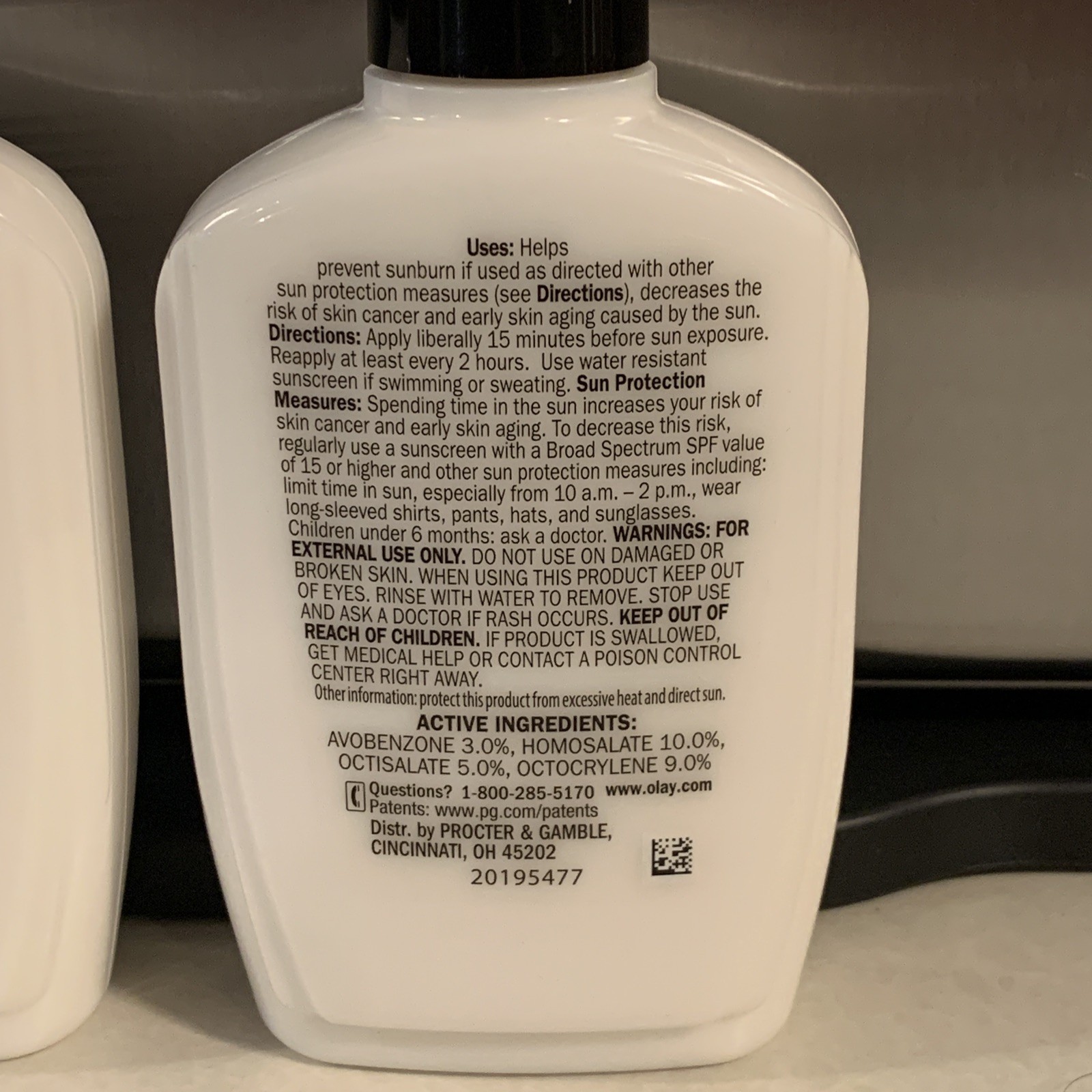 Olay Complete + Daily Facial Moisturizer with Sunscreen SPF 40 6oz Lot of 3