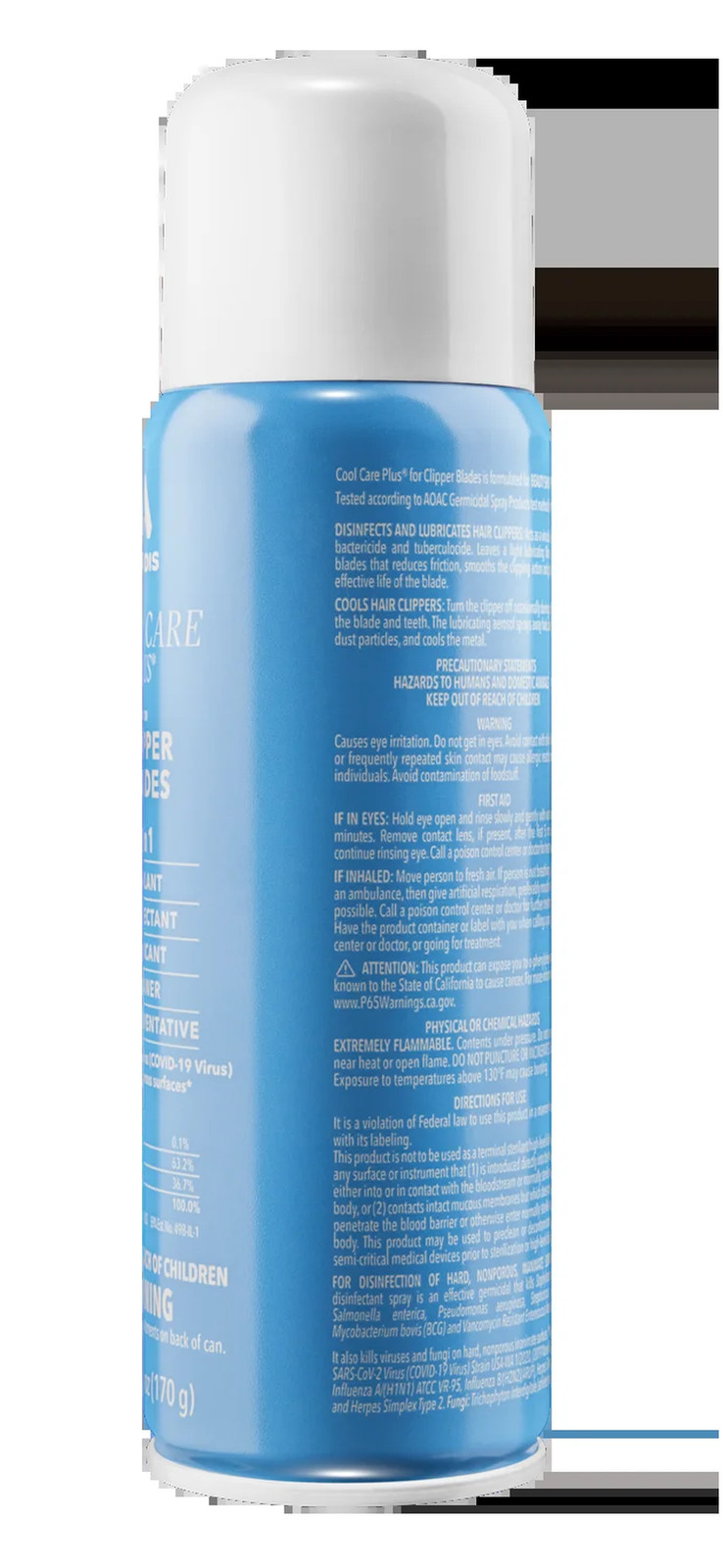 Cool Care plus 5 in 1 Spray for Clipper Trimmer Blades 6 Oz