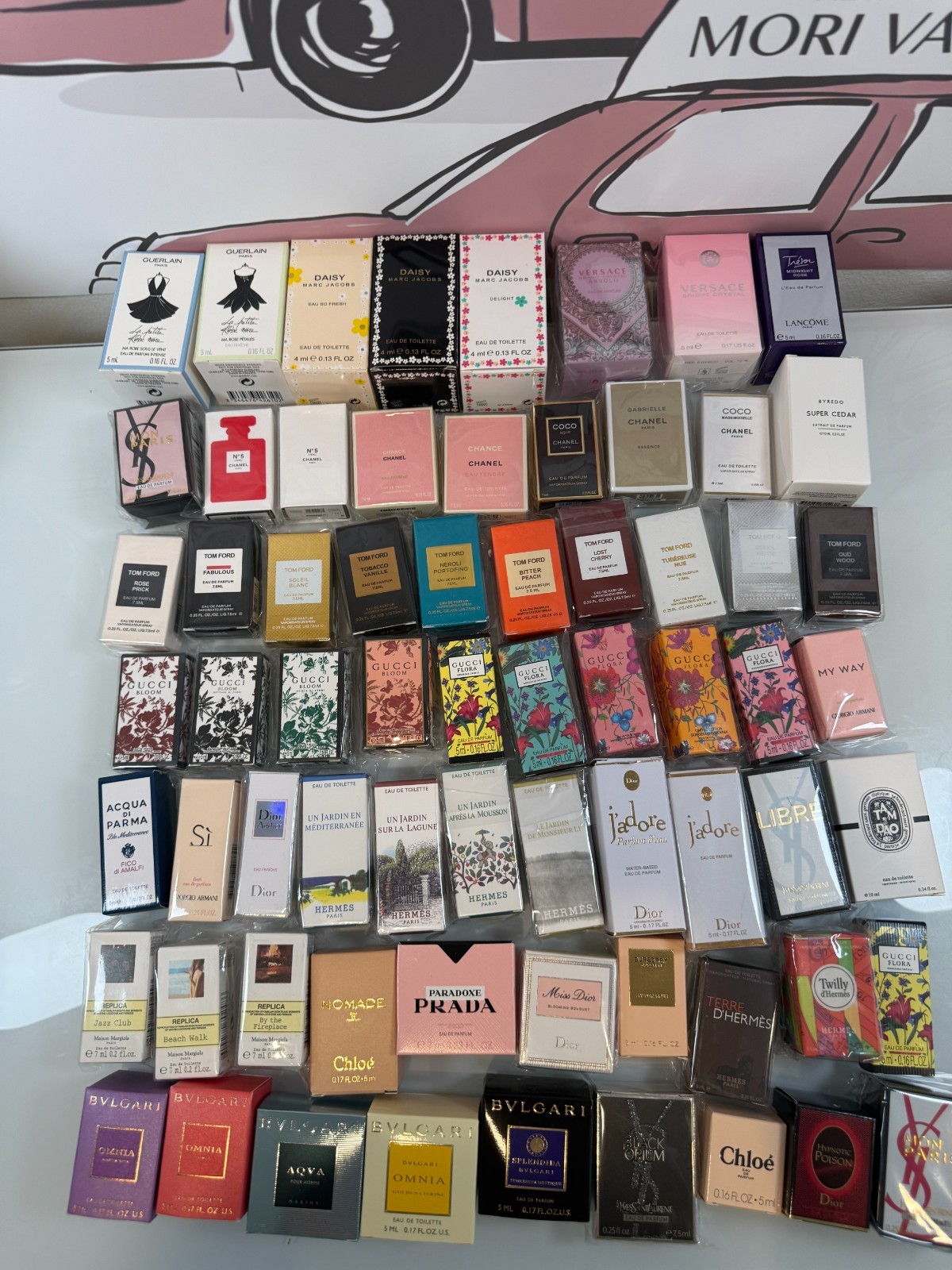Lot of 12 Assorted Women’s Mini Perfume Travel Size 7.5ml Brand New Sealed