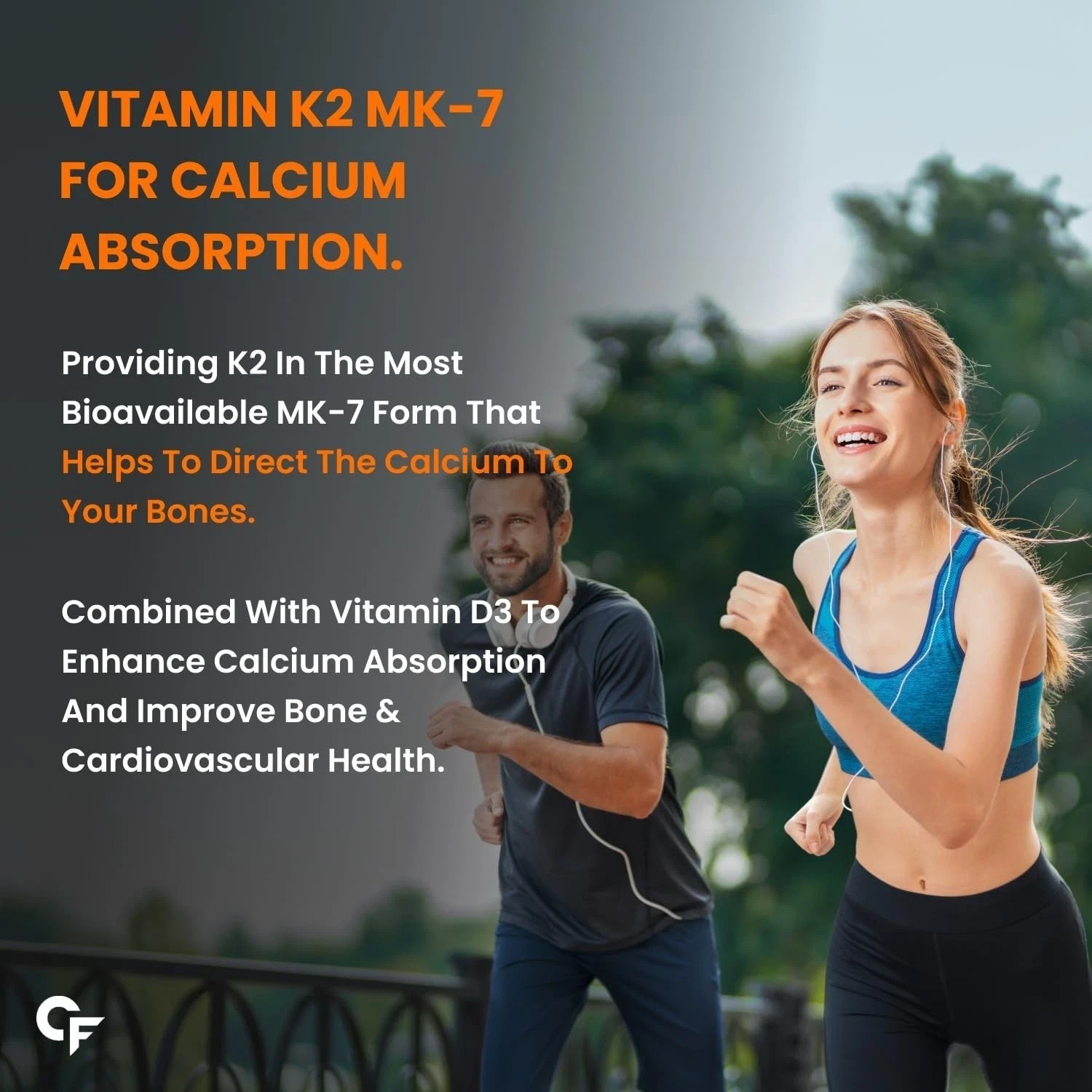 Carbamide Forte Vitamin D3 K2 MK7 & B12 Gummies Mango Flavour 60 Gummies