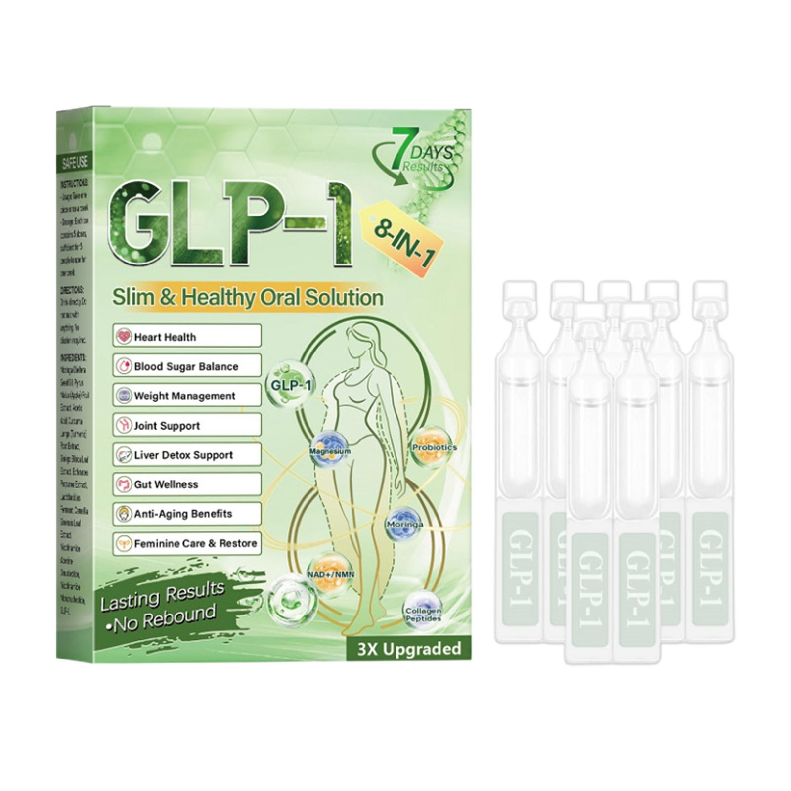 7-35pcs 8-in-1 Health Solution Oral Liquid, Advanced Body Care Liquids Drops AU