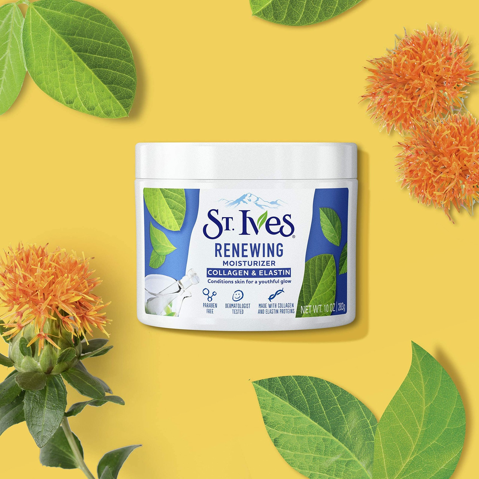 St. Ives Face Moisturizer Cream, Collagen 10 Ounce (Pack of 2), Timeless Skin
