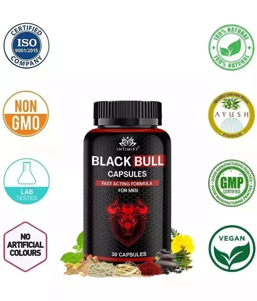 NEW . 30 Powerful Capsules . Works In 10 Minutes. 100% Money Back Guaranteed !