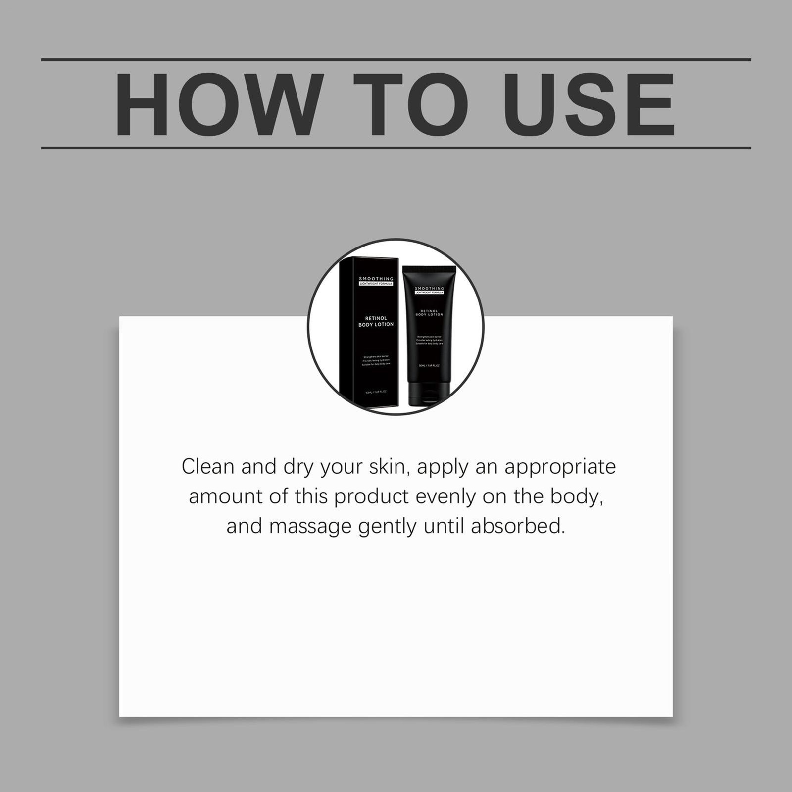 DRMTLGY Retinol Body Lotion Firms + Enhances Elasticity 50ML
