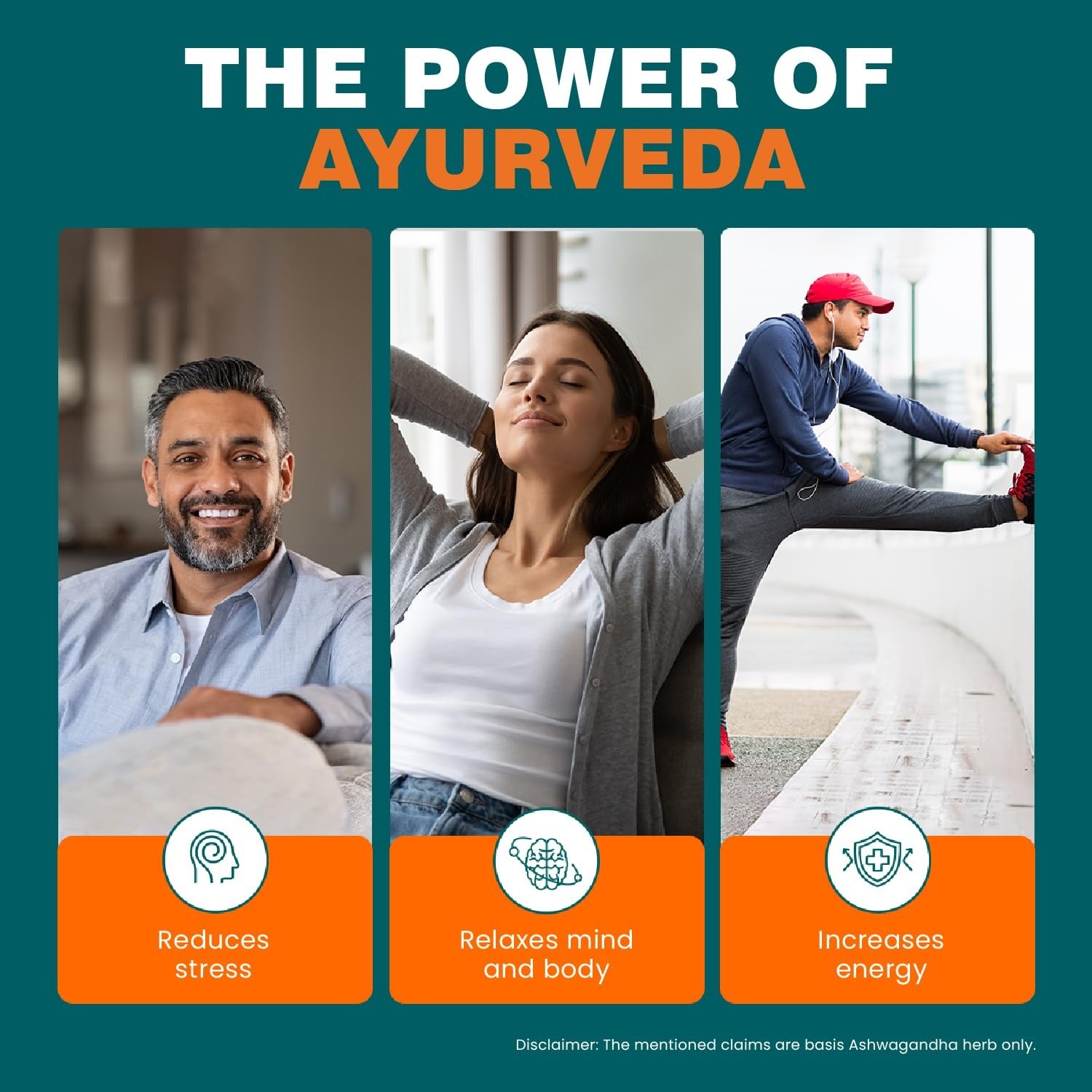 Himalaya Ashwagandha – General Wellness Tablets | Stress Relief | Rejuvenates X5