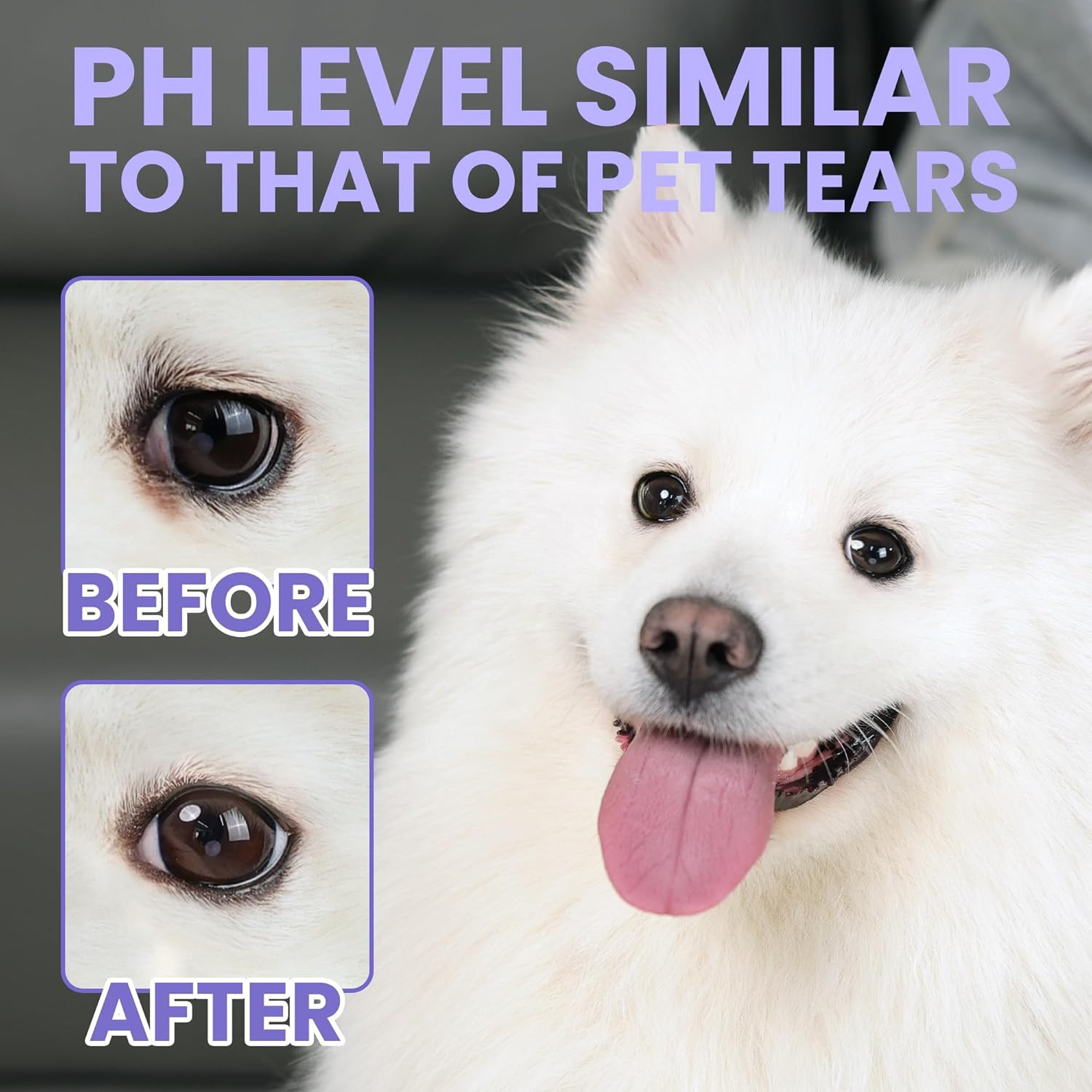 Refreshing Moisturizing Eye Drops 150Ml/5 Fl.Oz for Dogs, Cats, and Livestock Fa