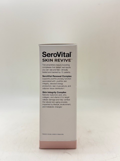 SeroVital Skin Revive 240 Capsules Anti-Aging Dietary Supplement 40 Day Supply