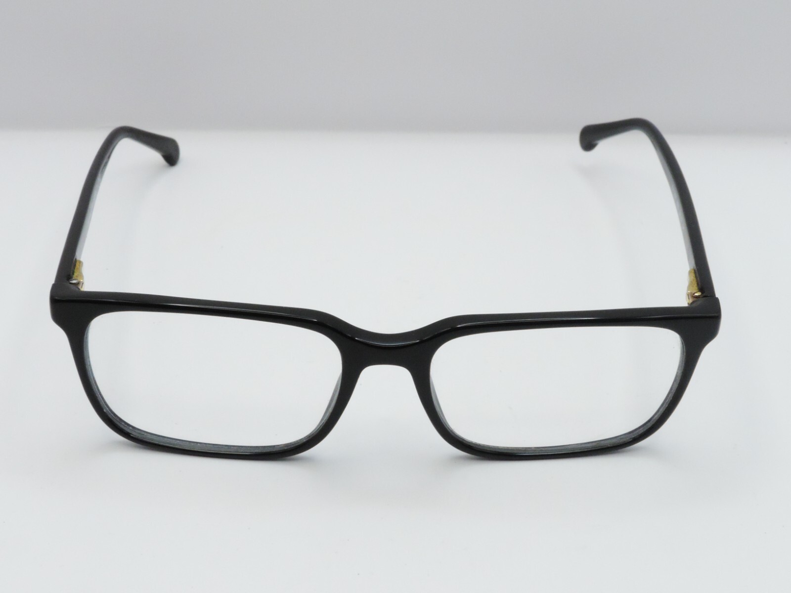 BROOKS BROTHERS B.B. 2033 SQUARE FULL RIM EYEGLASS FRAMES BLACK 54-17-145 USED*