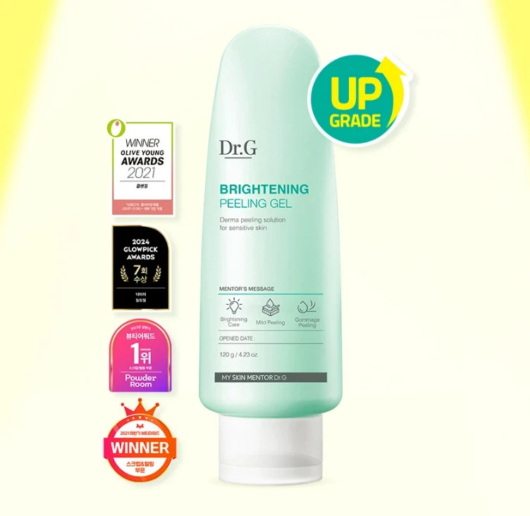 DR.G BRIGHTENING PEELING GEL 10.14 fl oz set Facial Peeling Gel (K-Beauty)
